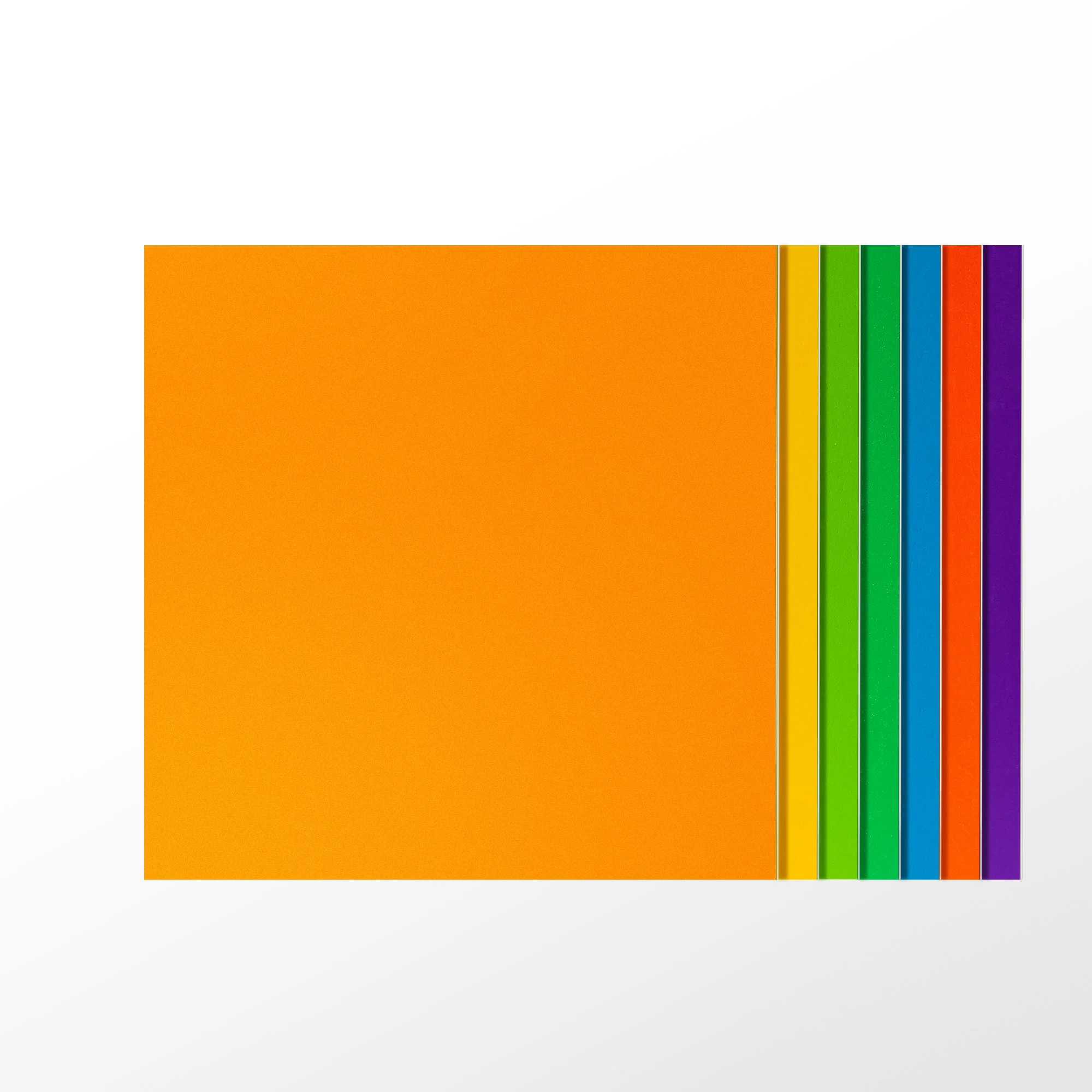 ROBOTIME 7-Pack Double-Sided Colored Basswood Sheets - Image 4