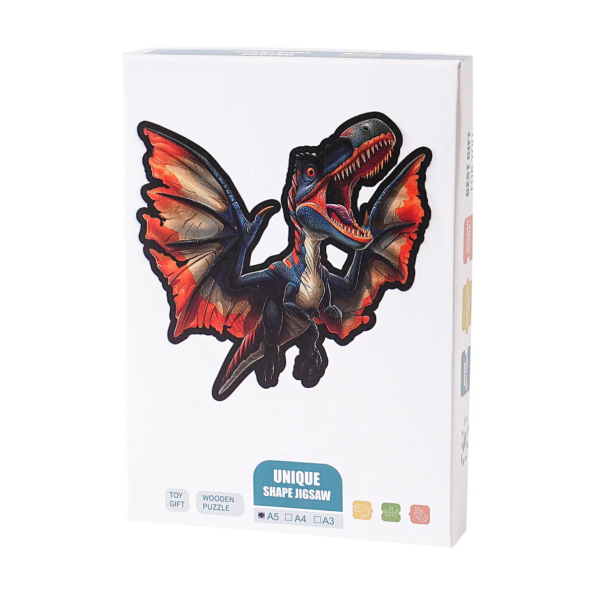 ROBOTIME Fierce Pterosaur Wooden Jigsaw Puzzle - Image 5