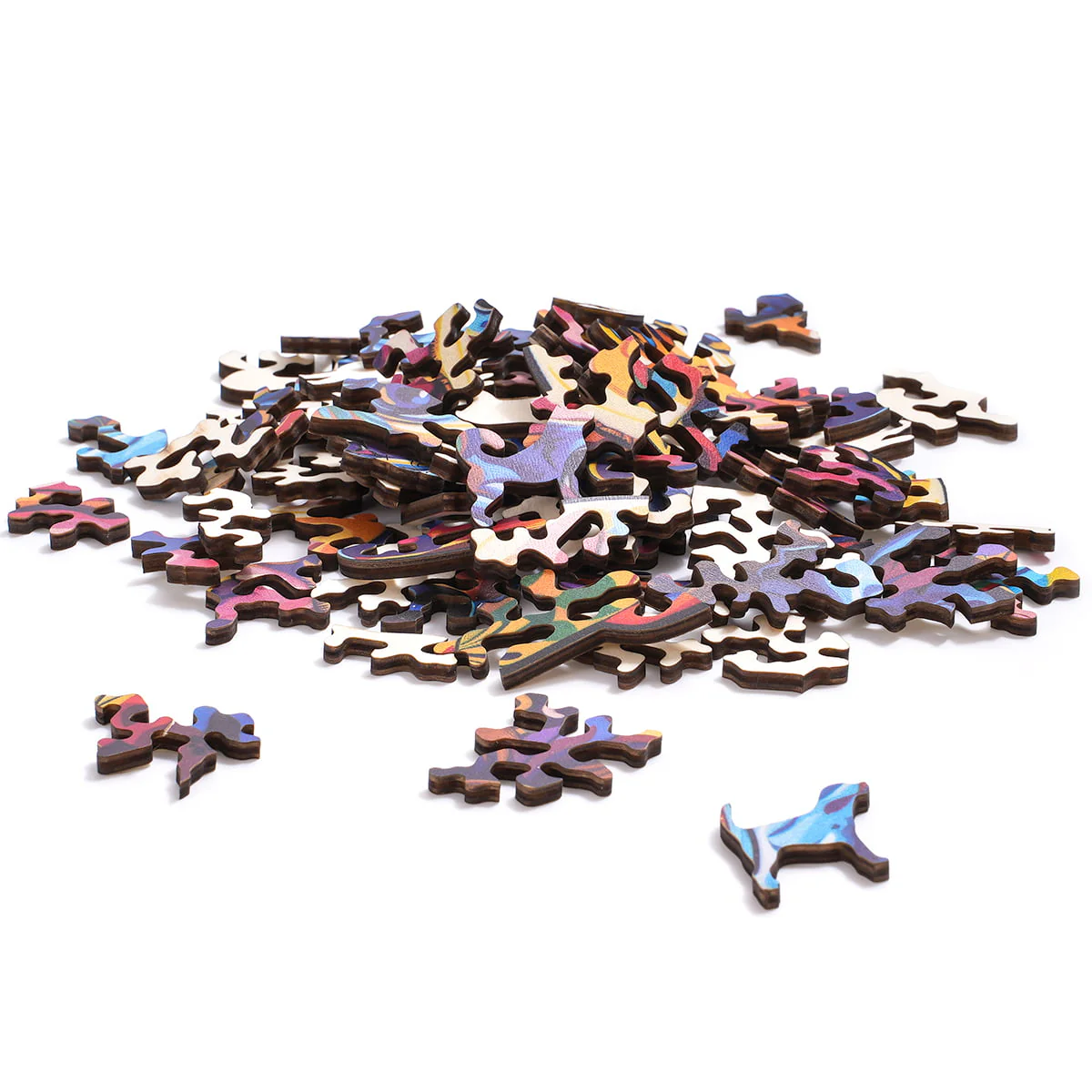 ROBOTIME French Bulldog Wooden Jigsaw Puzzle - Image 3