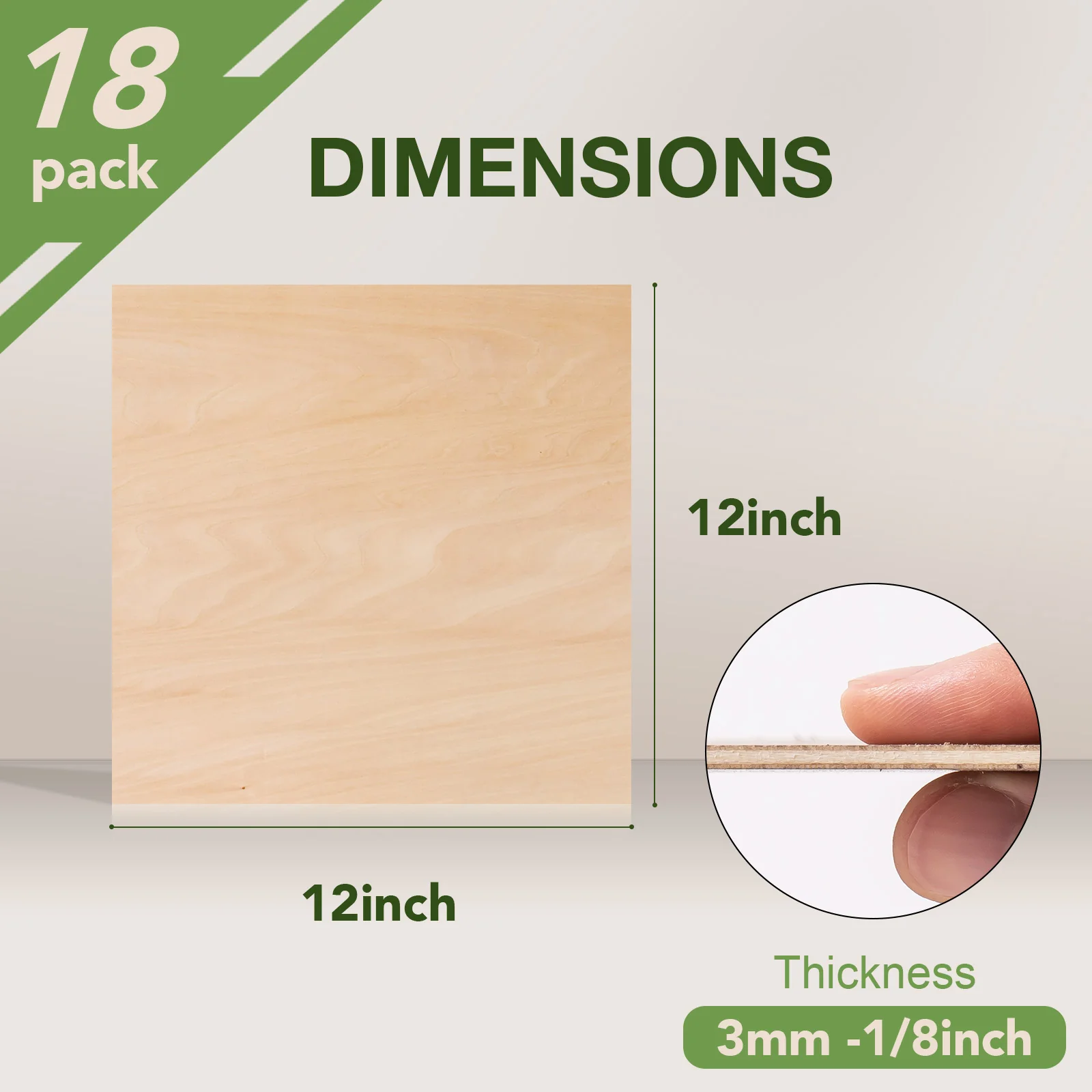 ROBOTIME Basswood & Walnut Plywood Sheets for Laser Cutting - Image 11