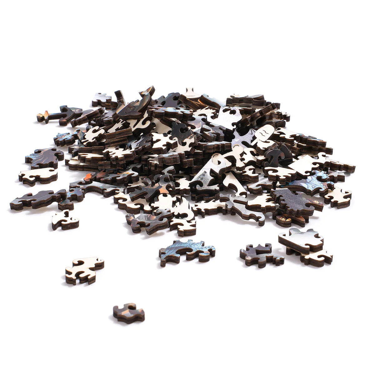 ROBOTIME Wall Breaking Triceratops Wooden Jigsaw Puzzle - Image 3