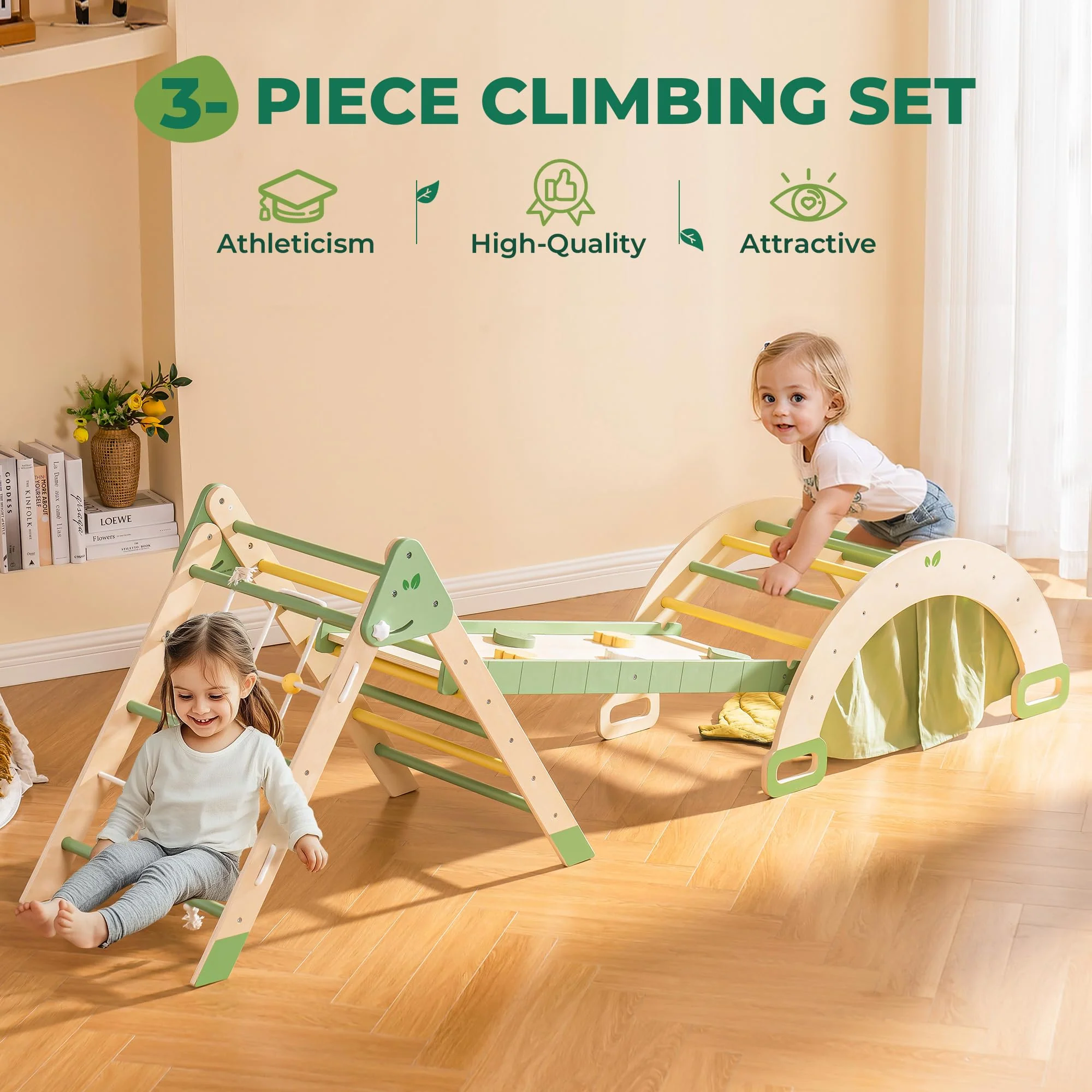 ROBUD 5 in 1 Toddler Climbing Toys Set - Image 5