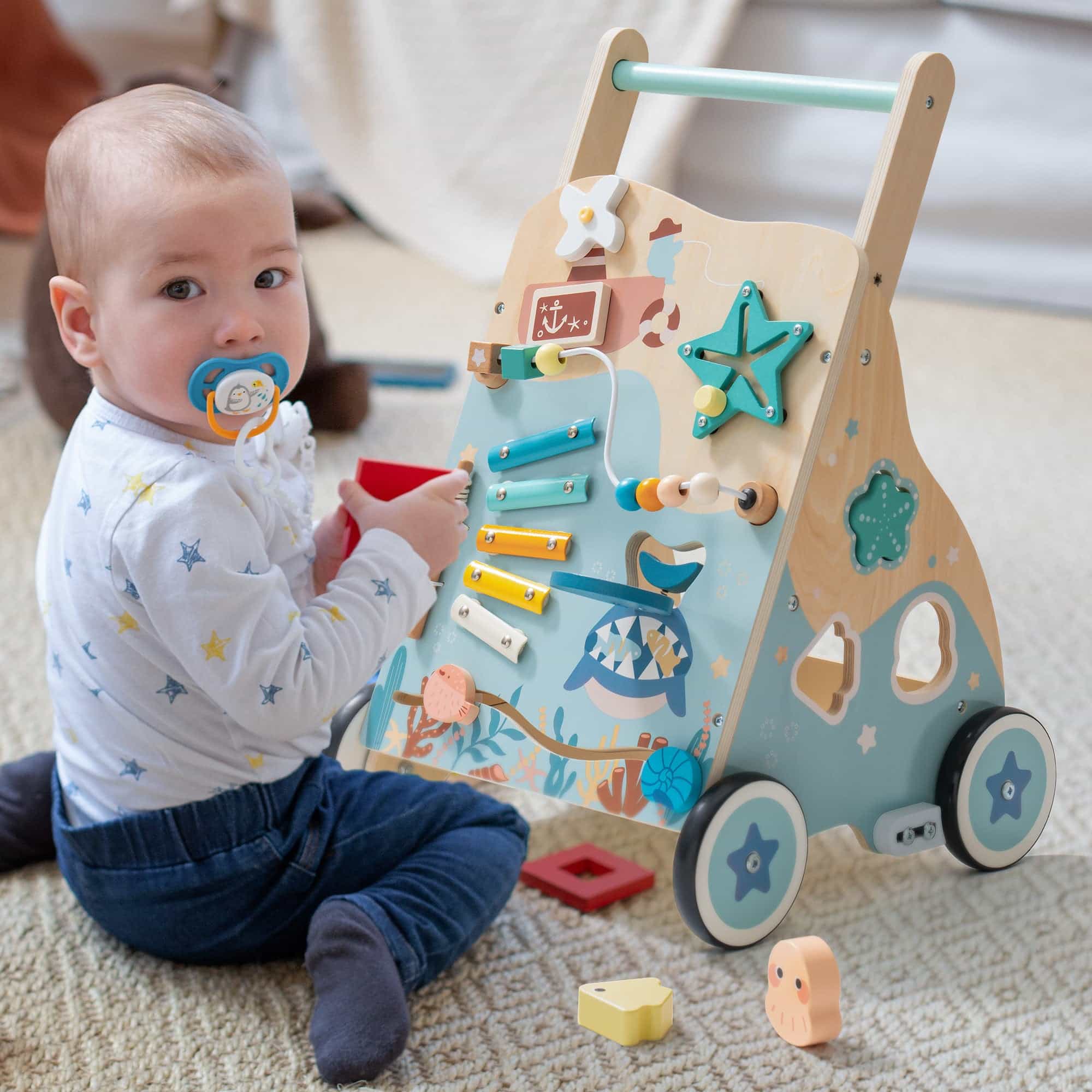 Robud Baby Push Walkers Wooden - Image 4