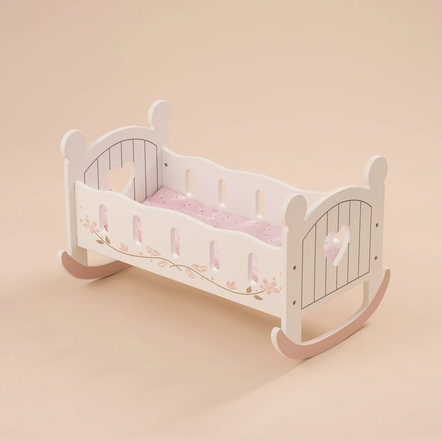 ROBUD Baby Wooden Doll Crib 18inch WRP01 - Image 3