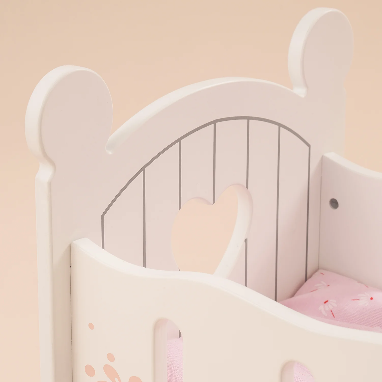 ROBUD Baby Wooden Doll Crib 18inch WRP01 - Image 5