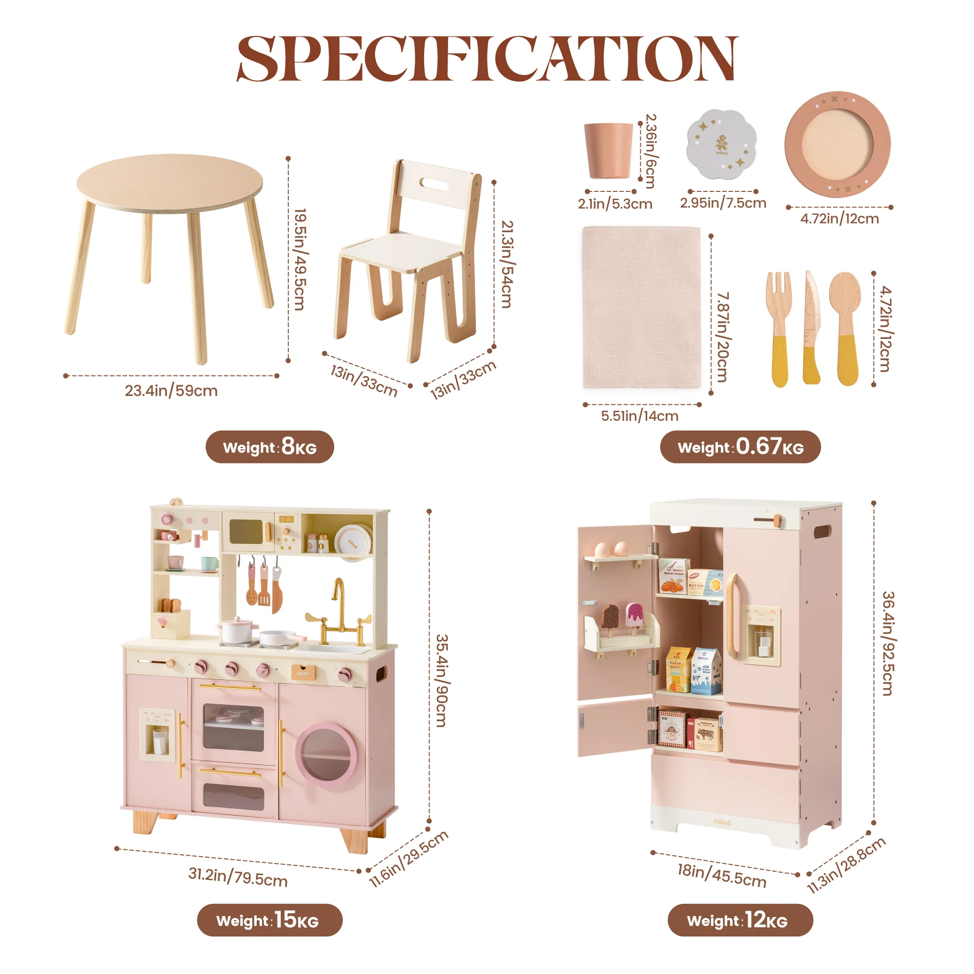 ROBUD Glowwood Kitchen House - Little Kitchen in Soft - Image 24