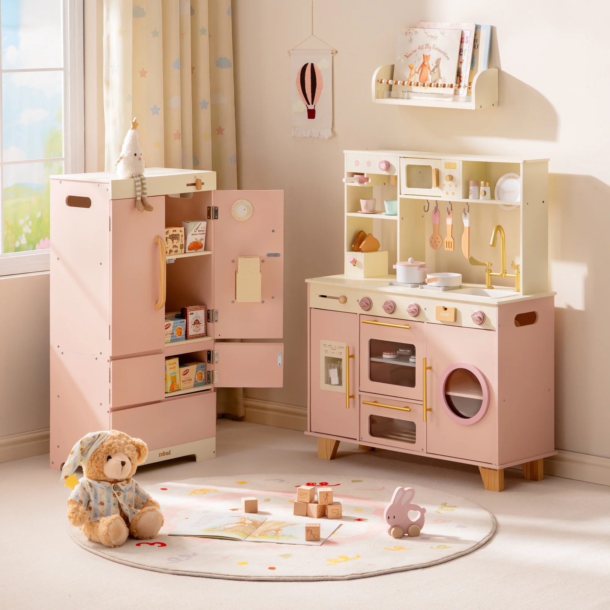 ROBUD Glowwood Kitchen House - Little Kitchen in Soft - Image 8