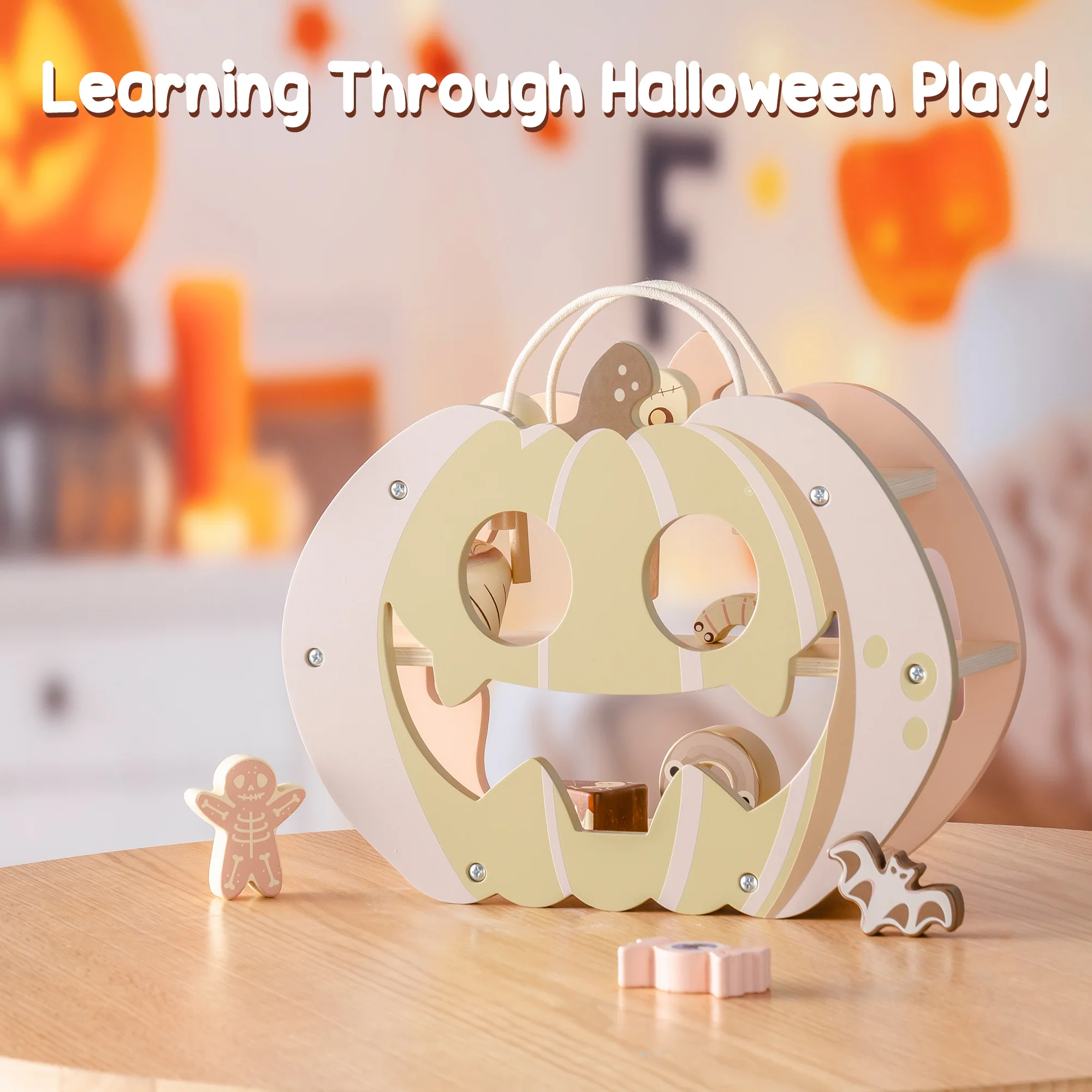 ROBUD Halloween Candy House Play Food Set for Kids - Image 10