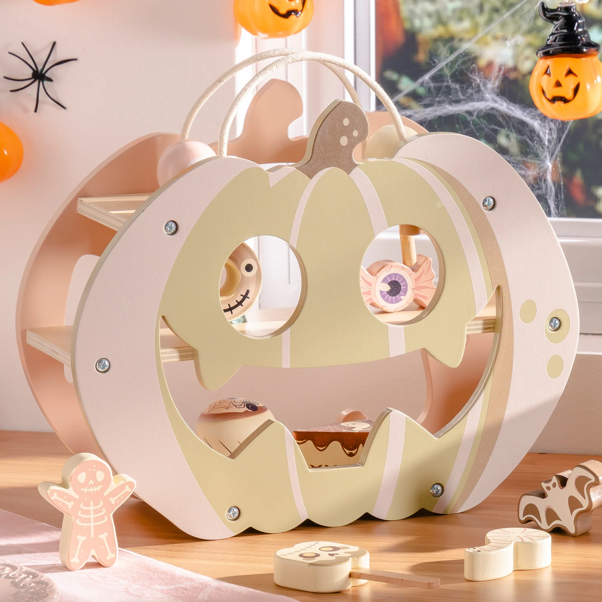 ROBUD Halloween Candy House Play Food Set for Kids - Image 2