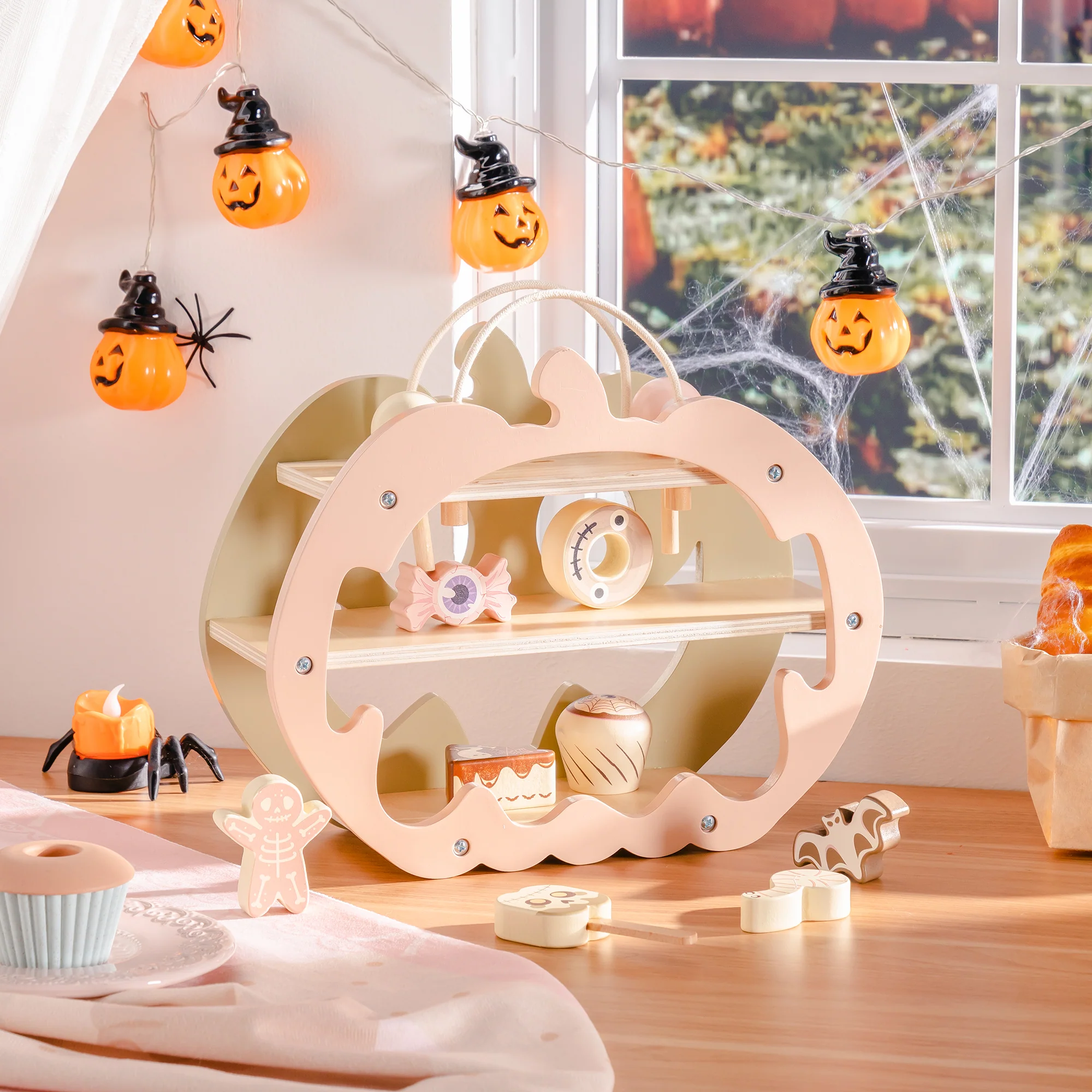 ROBUD Halloween Candy House Play Food Set for Kids - Image 3