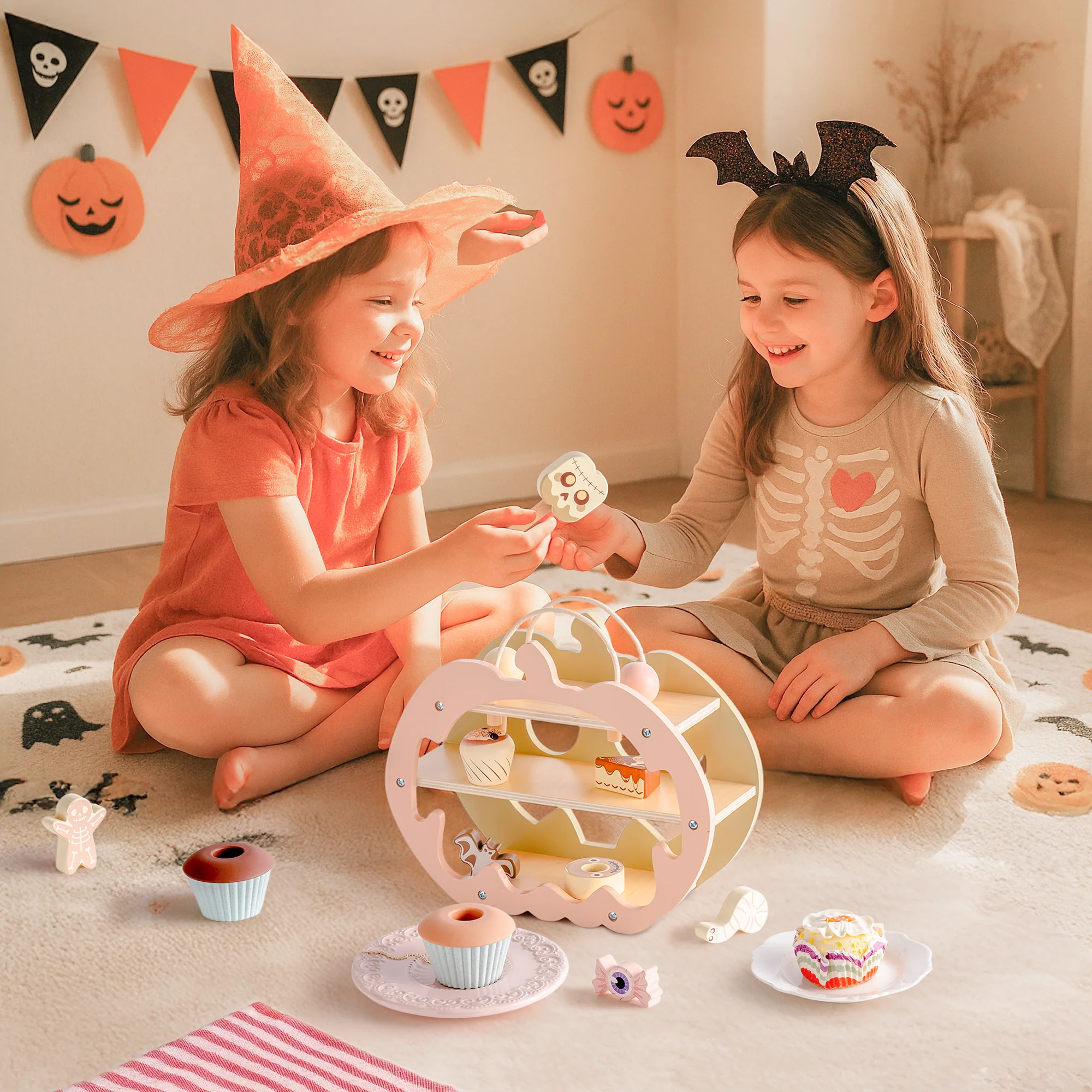 ROBUD Halloween Candy House Play Food Set for Kids - Image 5