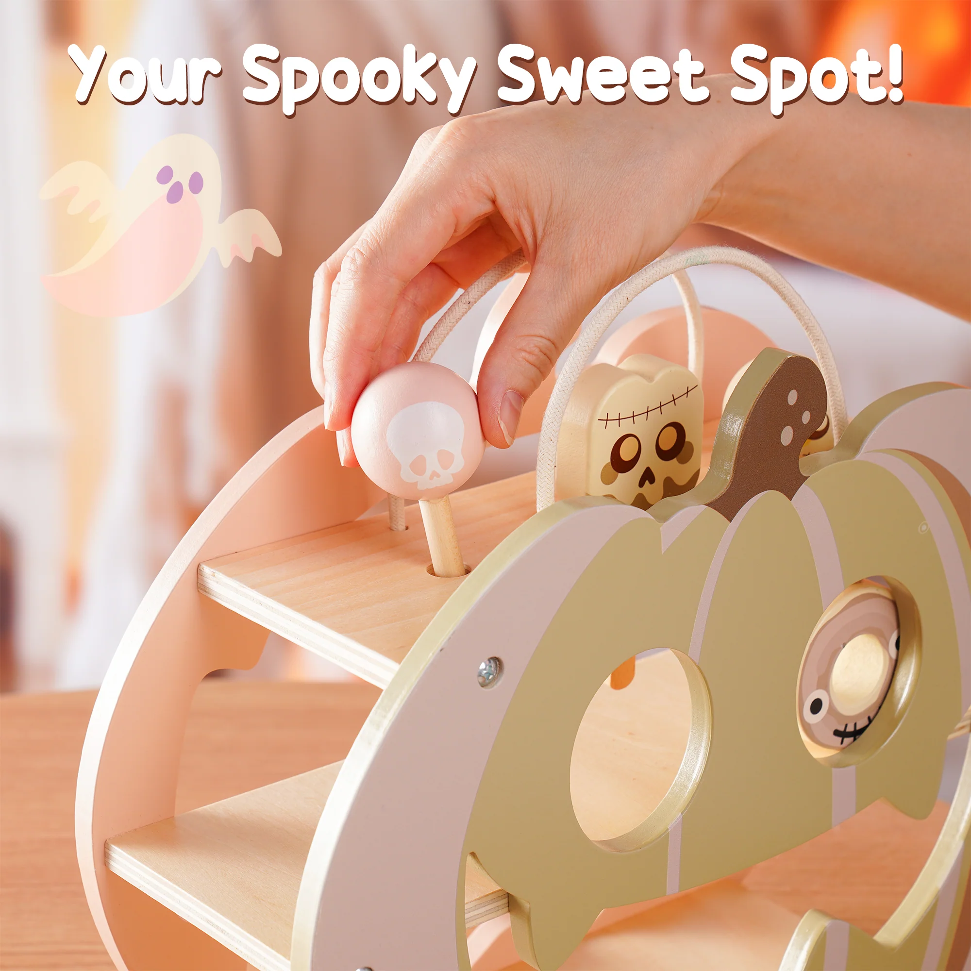 ROBUD Halloween Candy House Play Food Set for Kids - Image 9