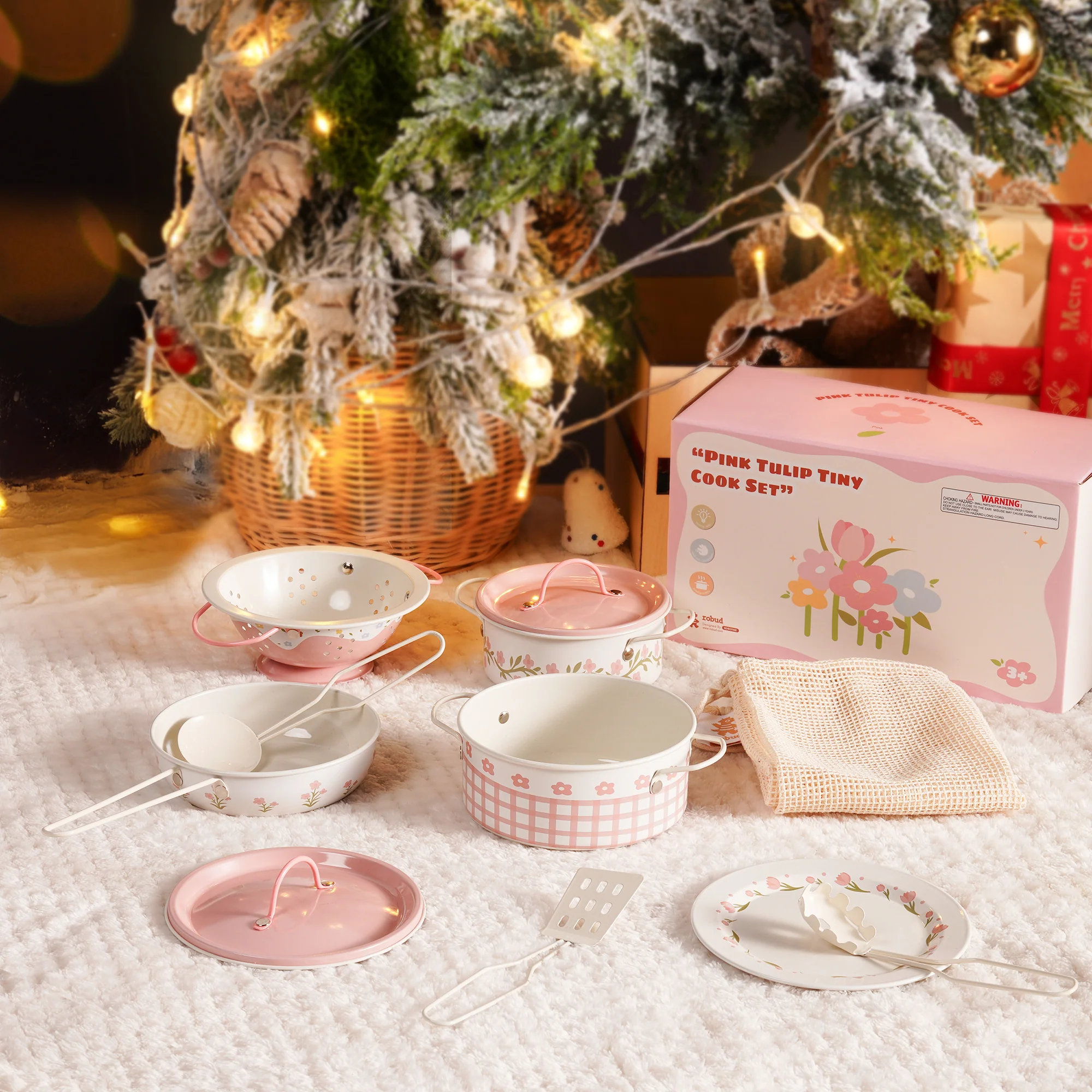 ROBUD Tinplate Pretend Cooking Utensils - Image 10