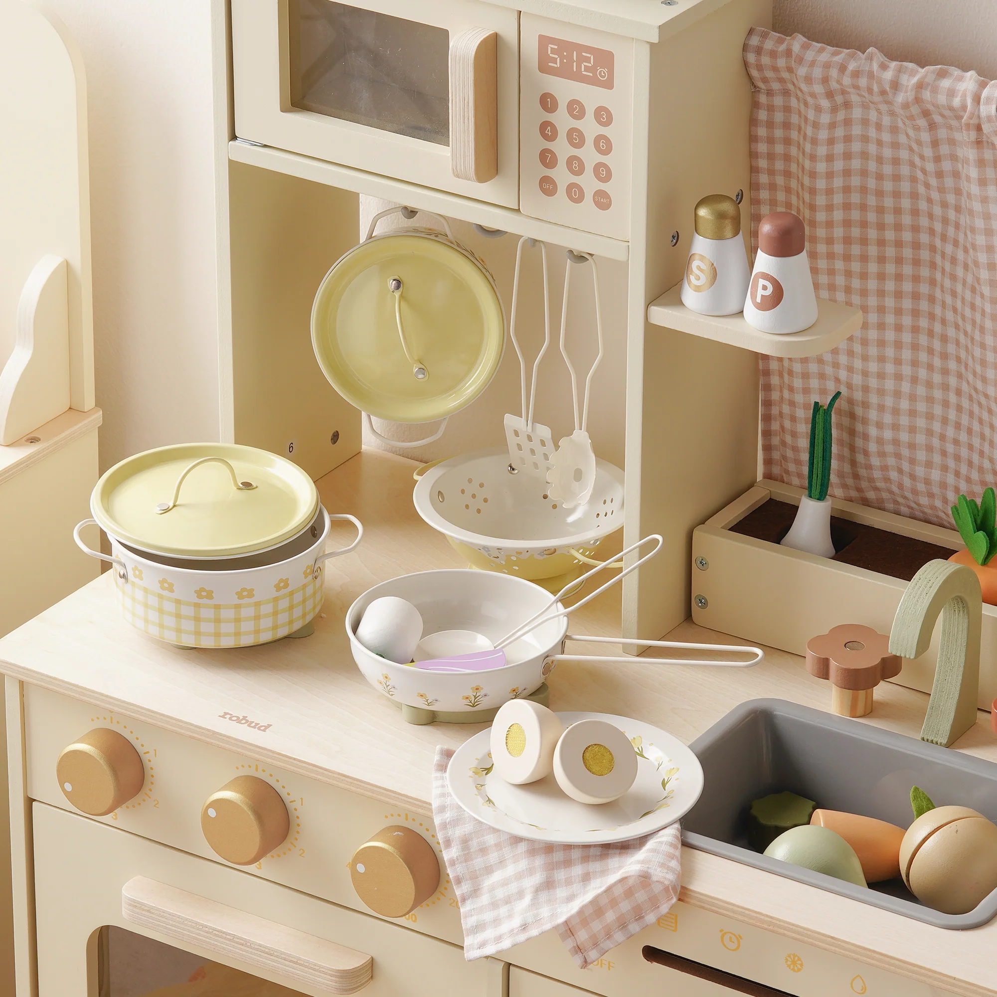 ROBUD Tinplate Pretend Cooking Utensils - Image 20