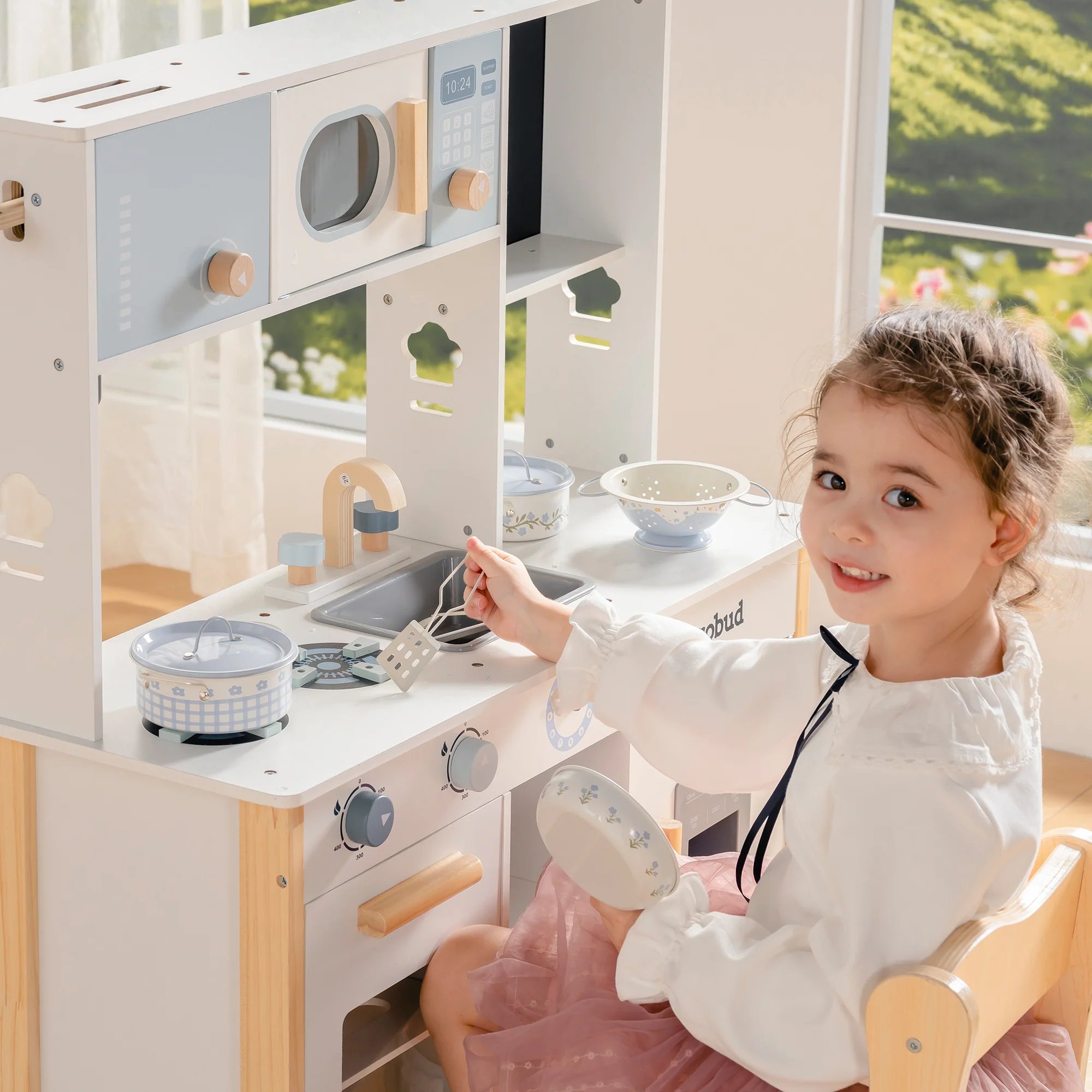 ROBUD Tinplate Pretend Cooking Utensils - Image 4