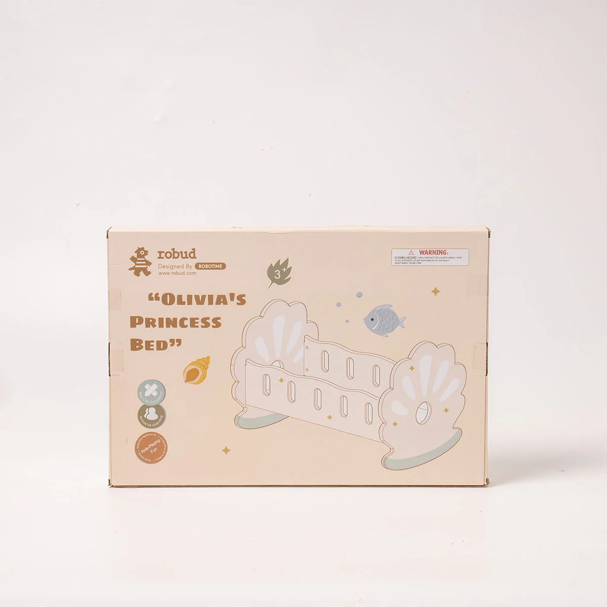 ROBUD Wooden Baby Doll Crib - Image 7