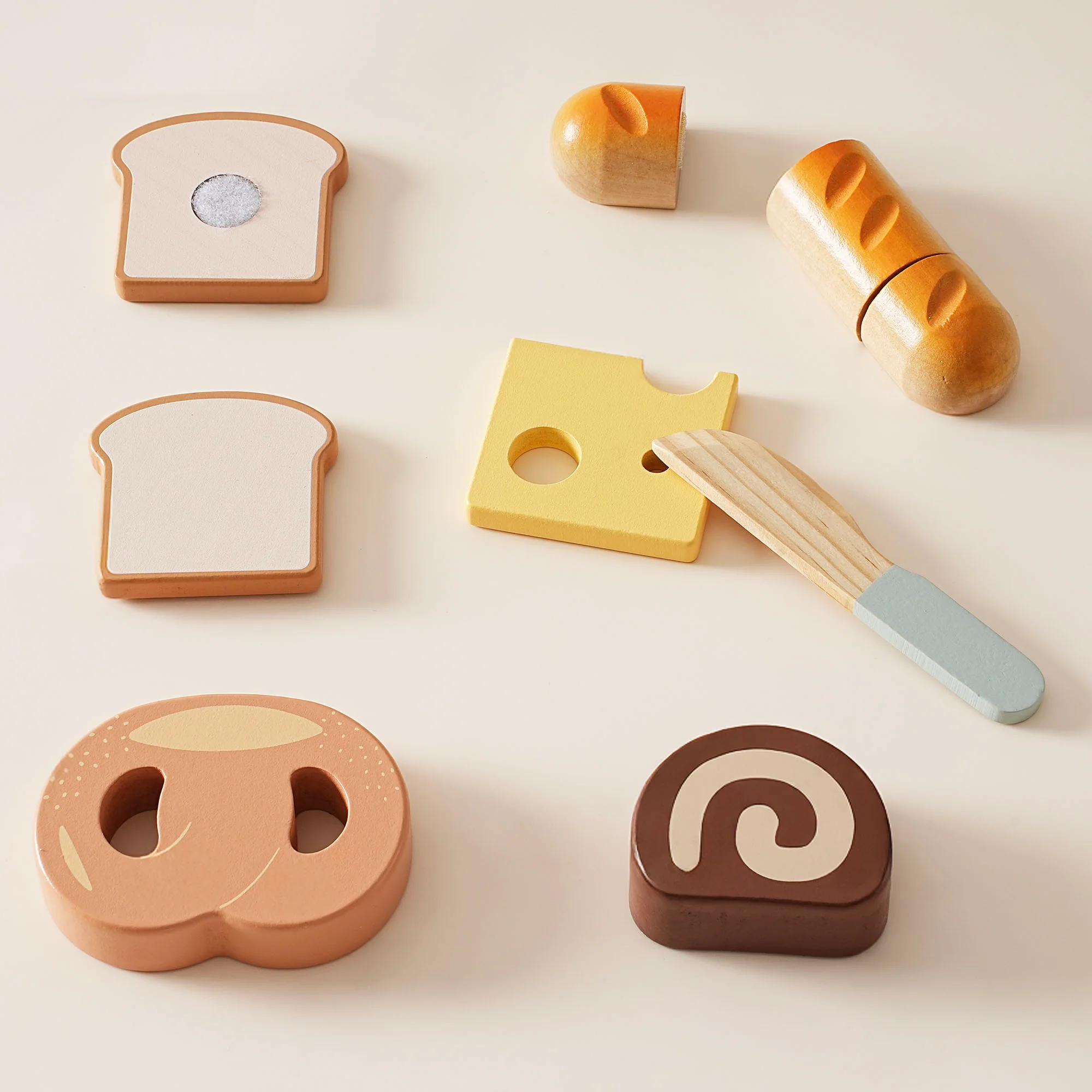 ROBUD Wooden Childs Play Food Set - Desserts - Image 5