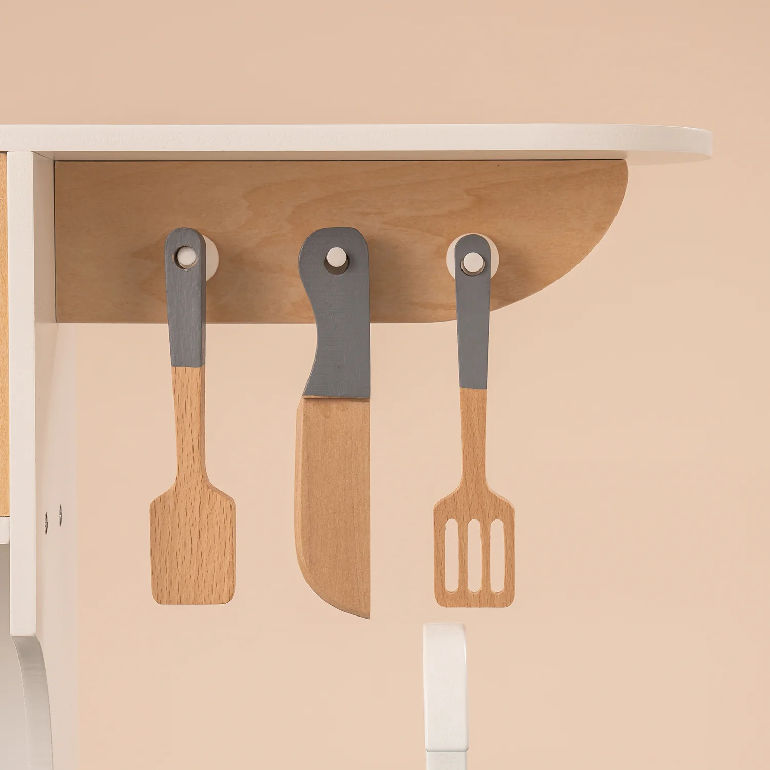 ROBUD Wooden Kids Play Kitchen Playset WG01 - Image 5