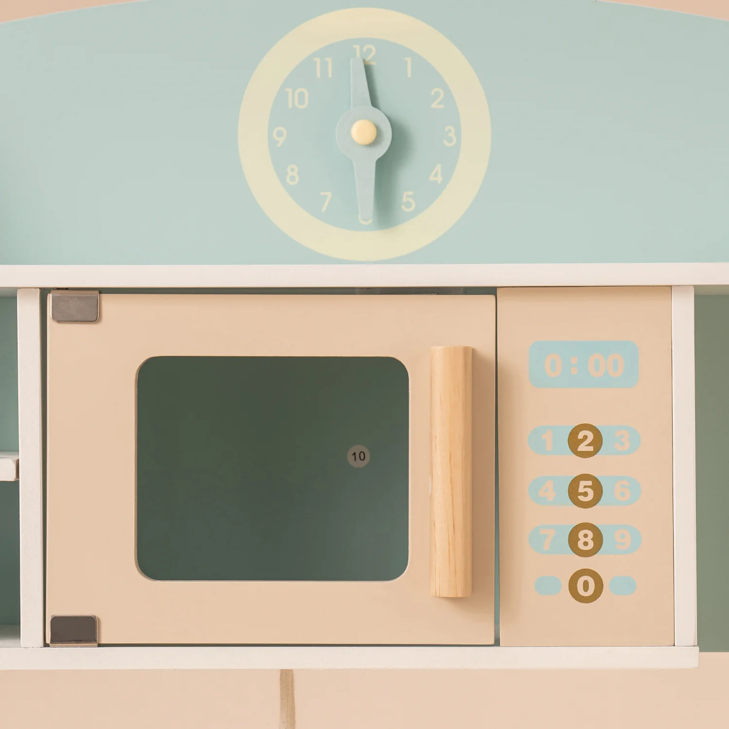 ROBUD Wooden Kitchen Pretend Play Set with Accessories WCF14 - Image 5