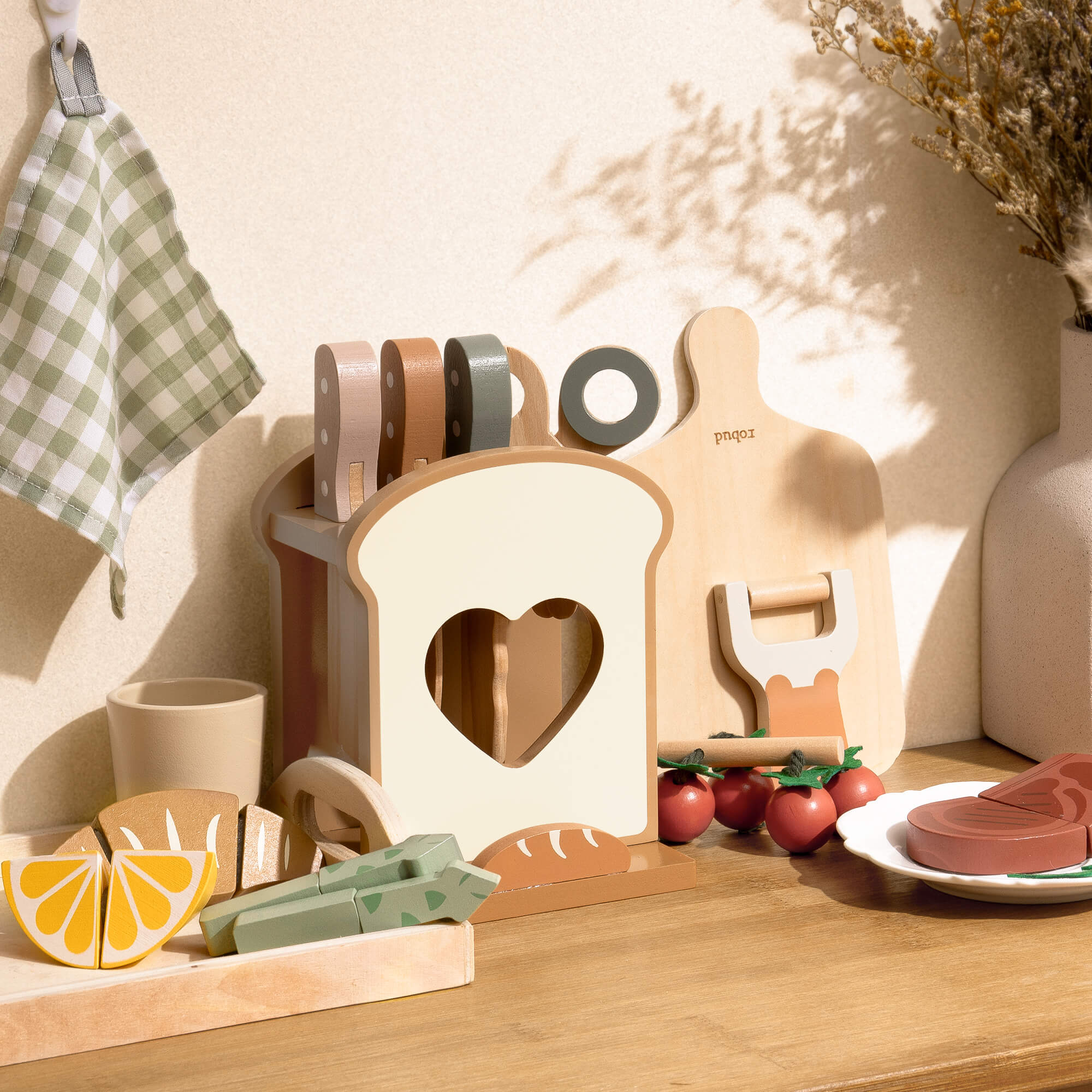 ROBUD Wooden Knife Set 16pcs - Image 3
