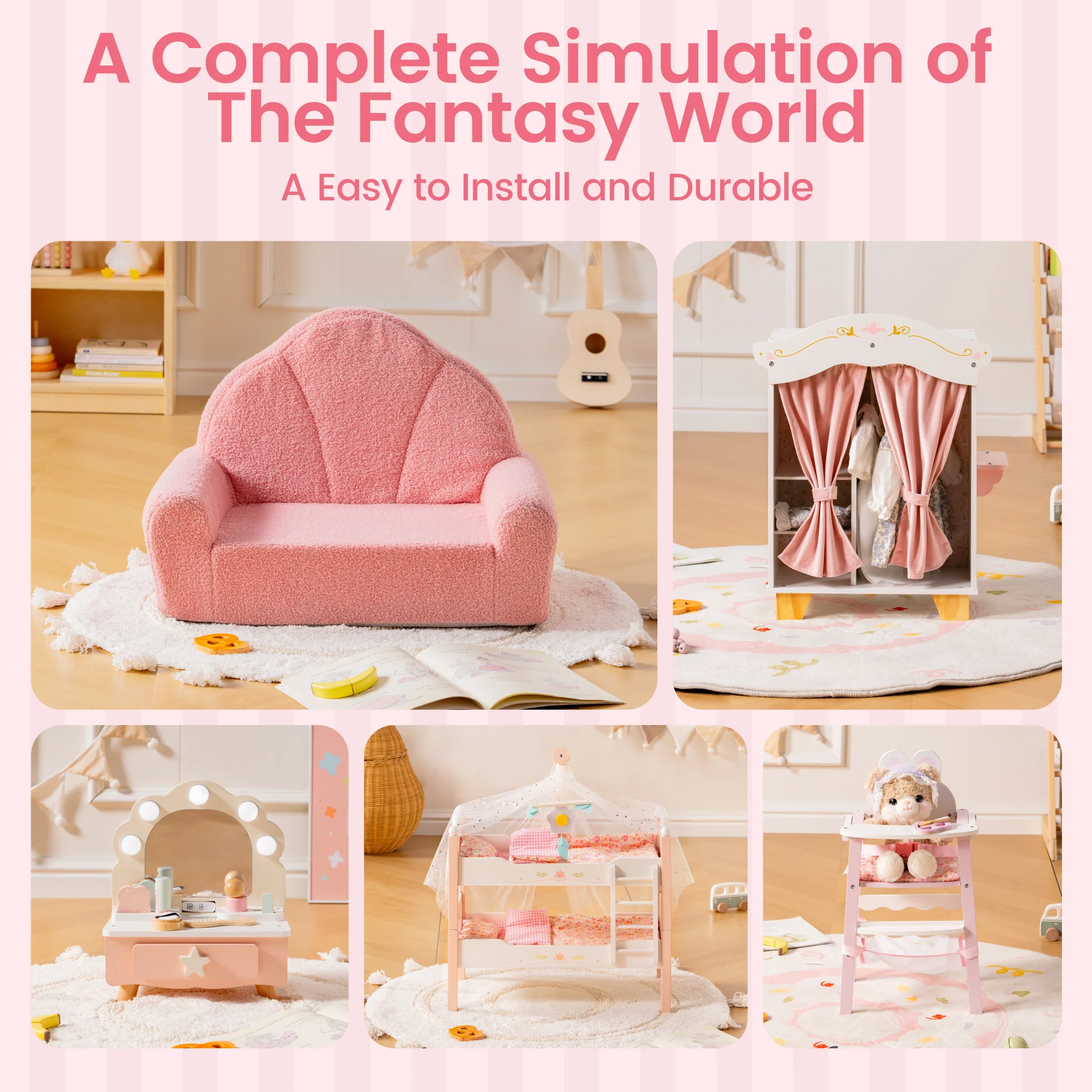 ROBUD Homey Stories Series - Wooden Princess Toys - Image 5