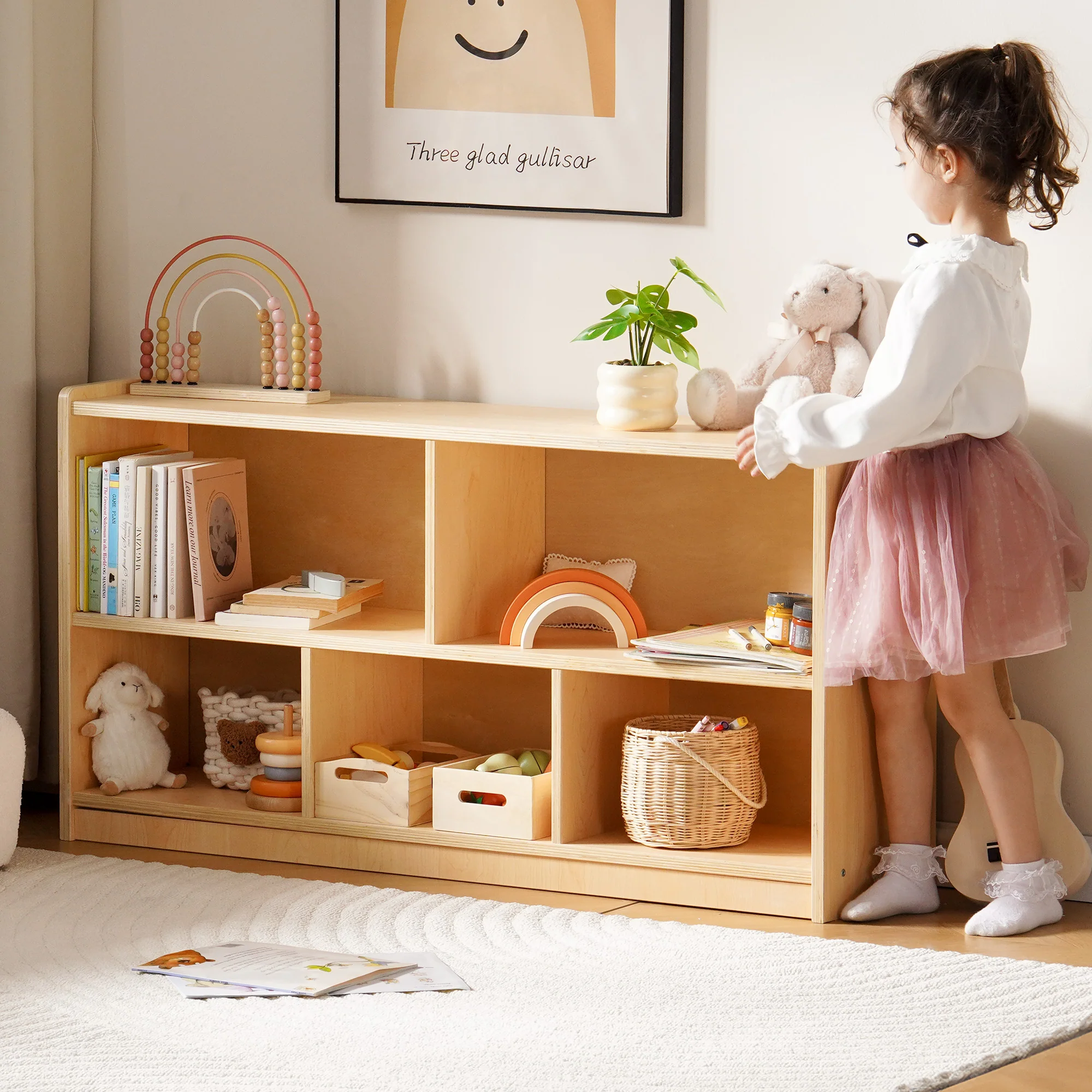 ROBUD Wooden Storage Cabinet - Image 2