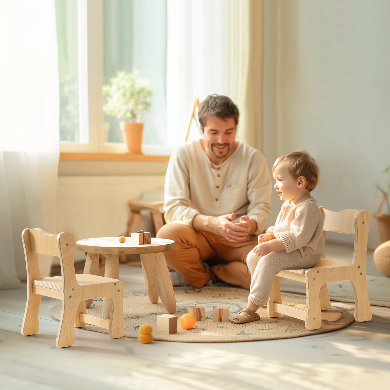 ROBUD Wooden Toddler Chair - Image 6