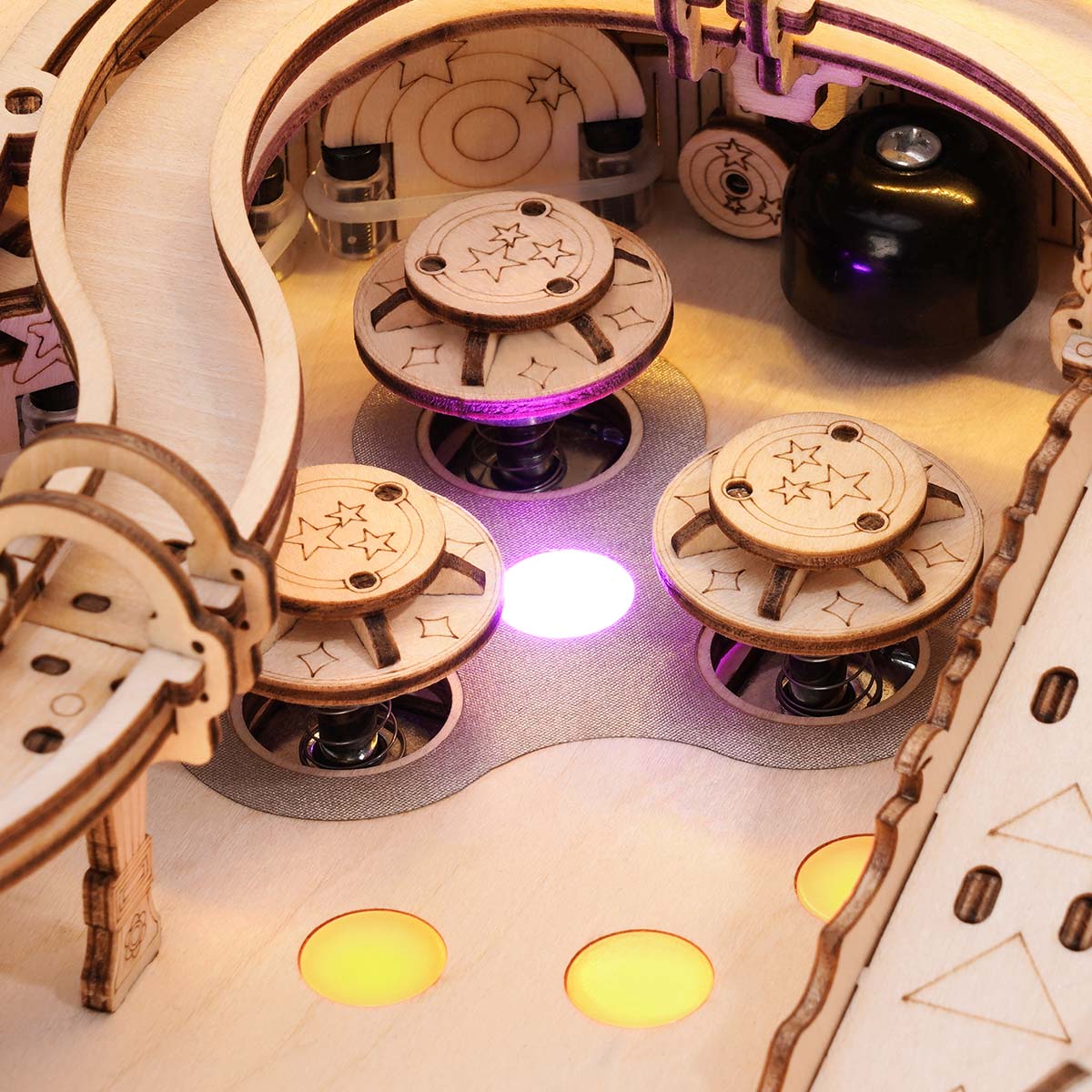 ROKR 3D Pinball Machine 3D Wooden Puzzle EG01 - Image 6