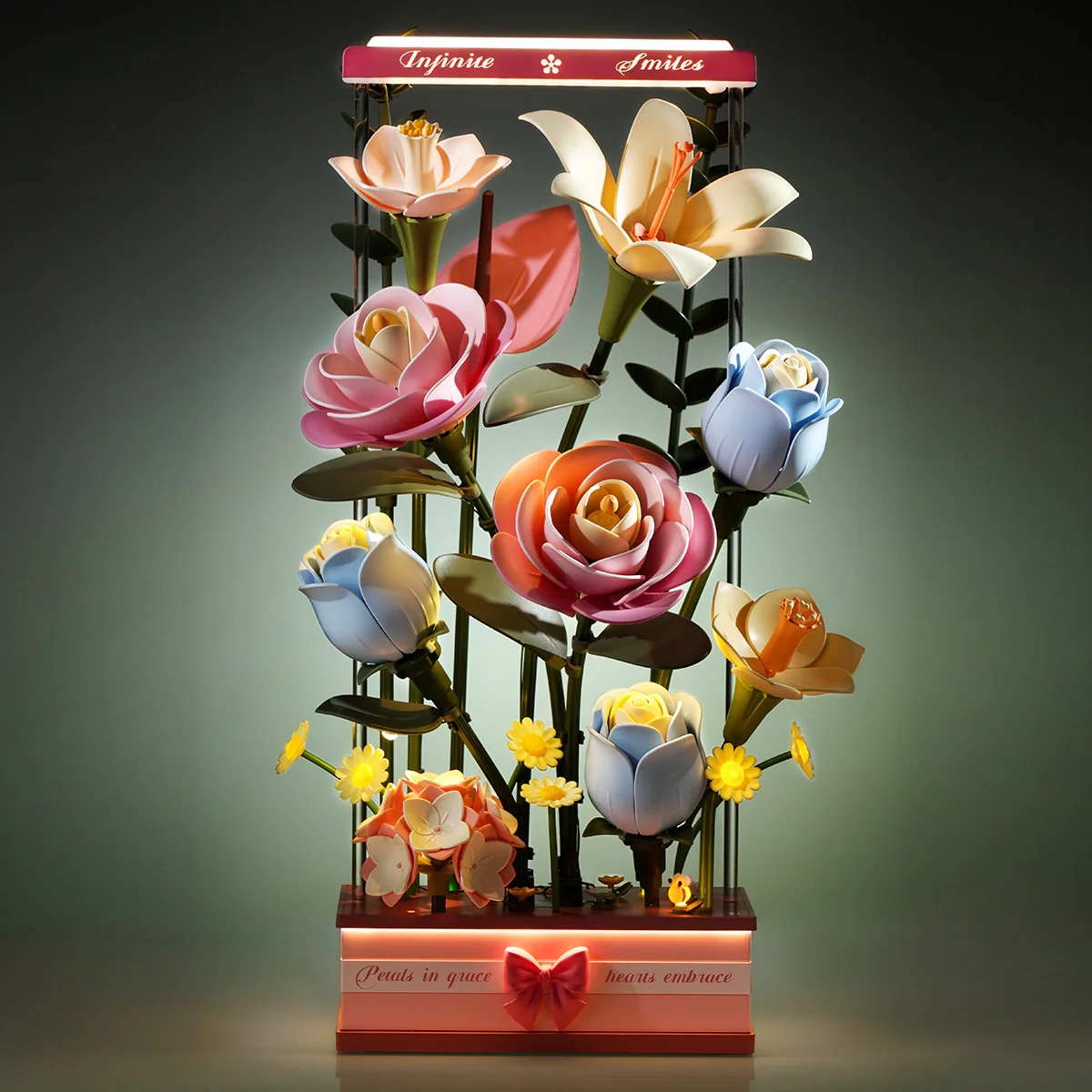 ROKR Blooming Bouquet Box DIY 3D Puzzle AF01D - Image 3