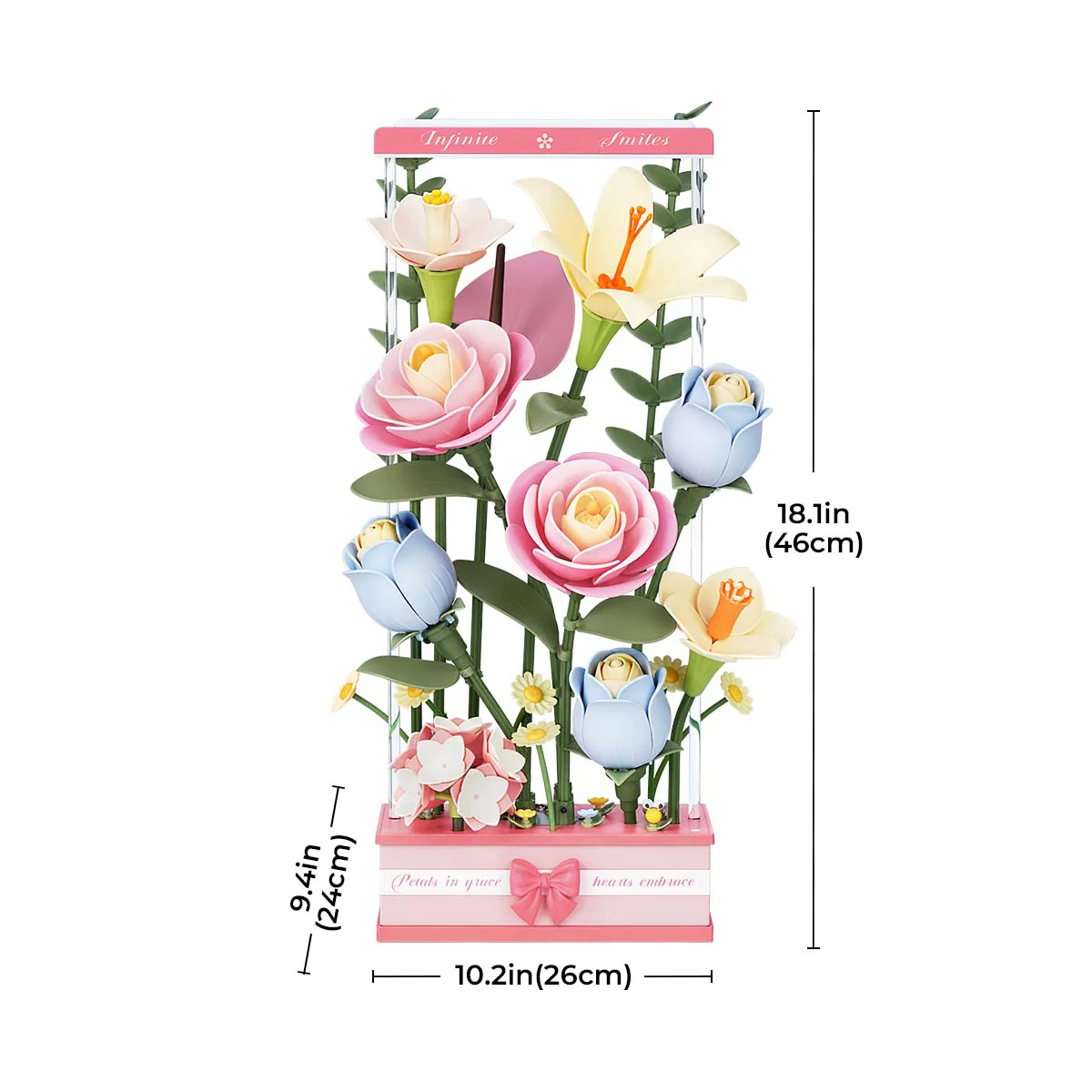 ROKR Blooming Bouquet Box DIY 3D Puzzle AF01D - Image 8