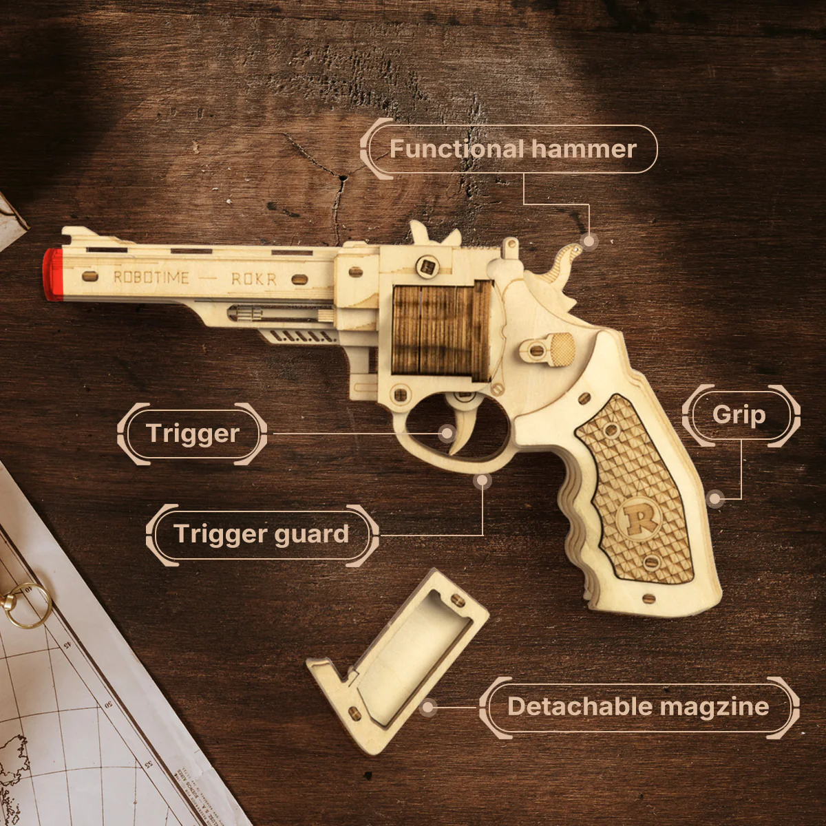 ROKR Corsac M60 Justice Guard Gun LQ401 - Image 4