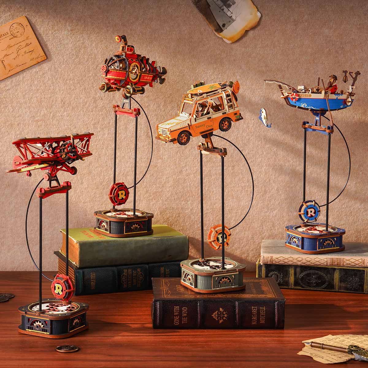 ROKR Road Tripper Pendulum Balance Toy 3D Puzzle MCD03 - Image 11