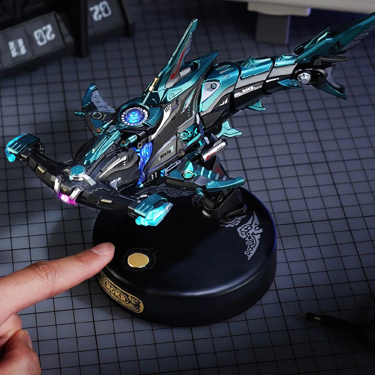 ROKR Hammerhead Shark DIY Model 3D Puzzle MI07 - Image 5