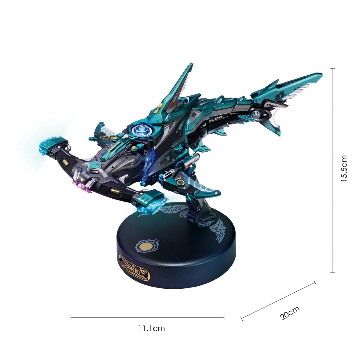 ROKR Hammerhead Shark DIY Model 3D Puzzle MI07 - Image 7