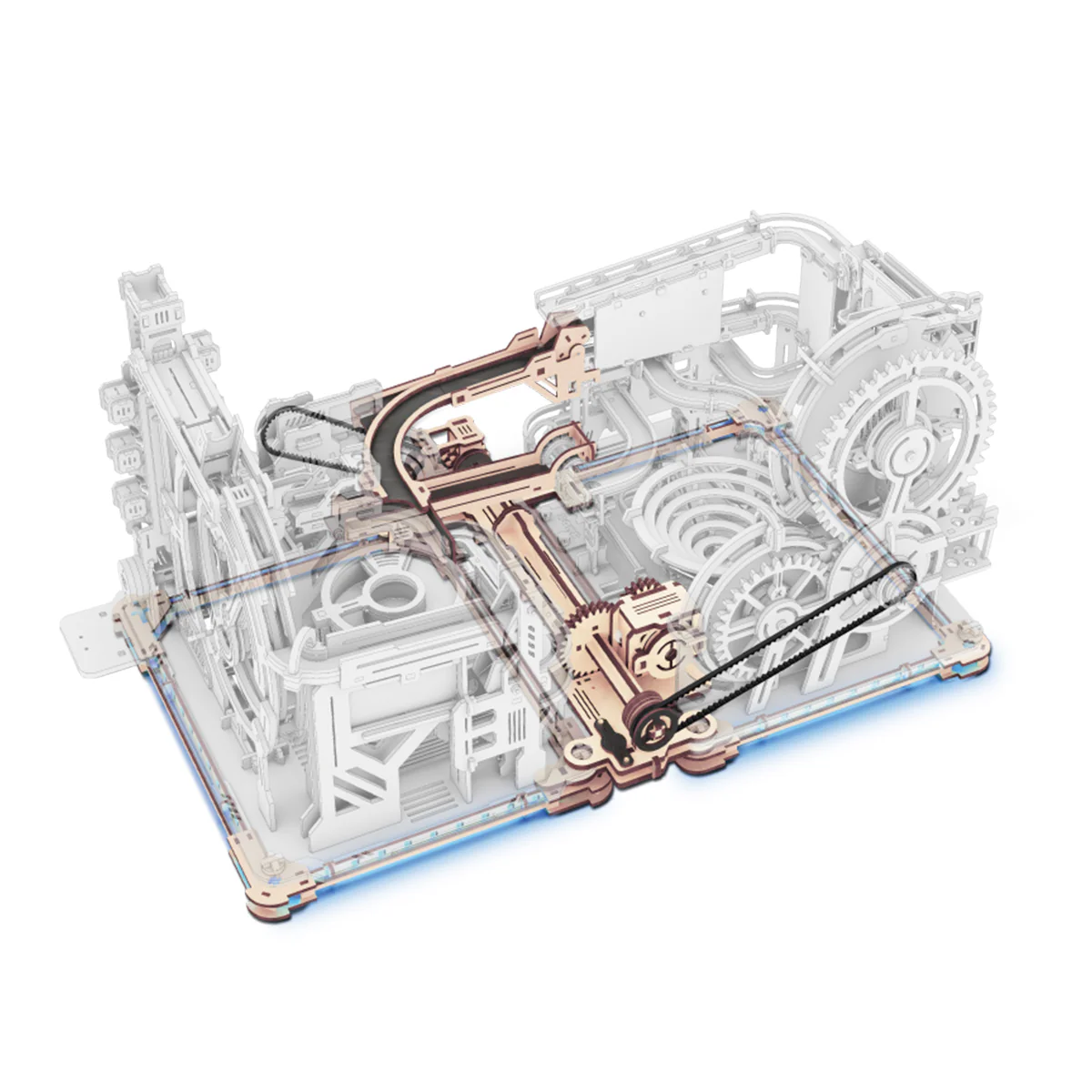 ROKR Marble Spaceport Marble Run 3D Wooden Puzzle LGC01 - Image 10