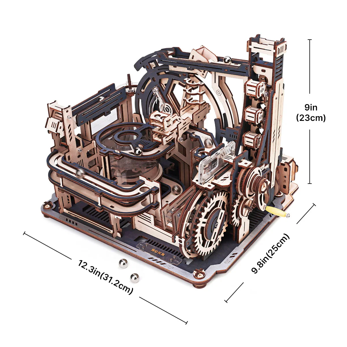 ROKR Marble Spaceport Marble Run 3D Wooden Puzzle LGC01 - Image 8
