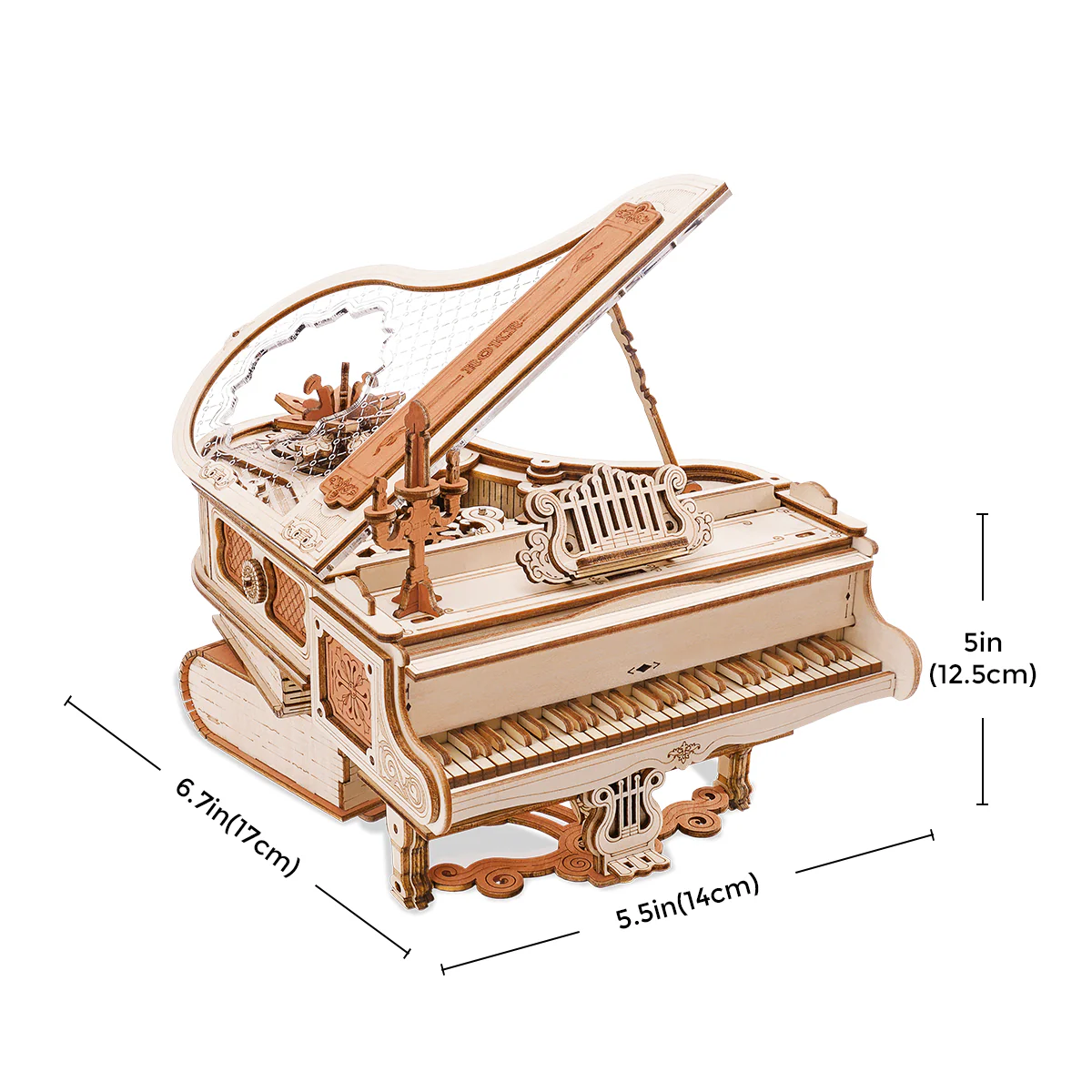 Rokr Mechanical Music Box Bundle AMK81 + AMK63 - Image 8