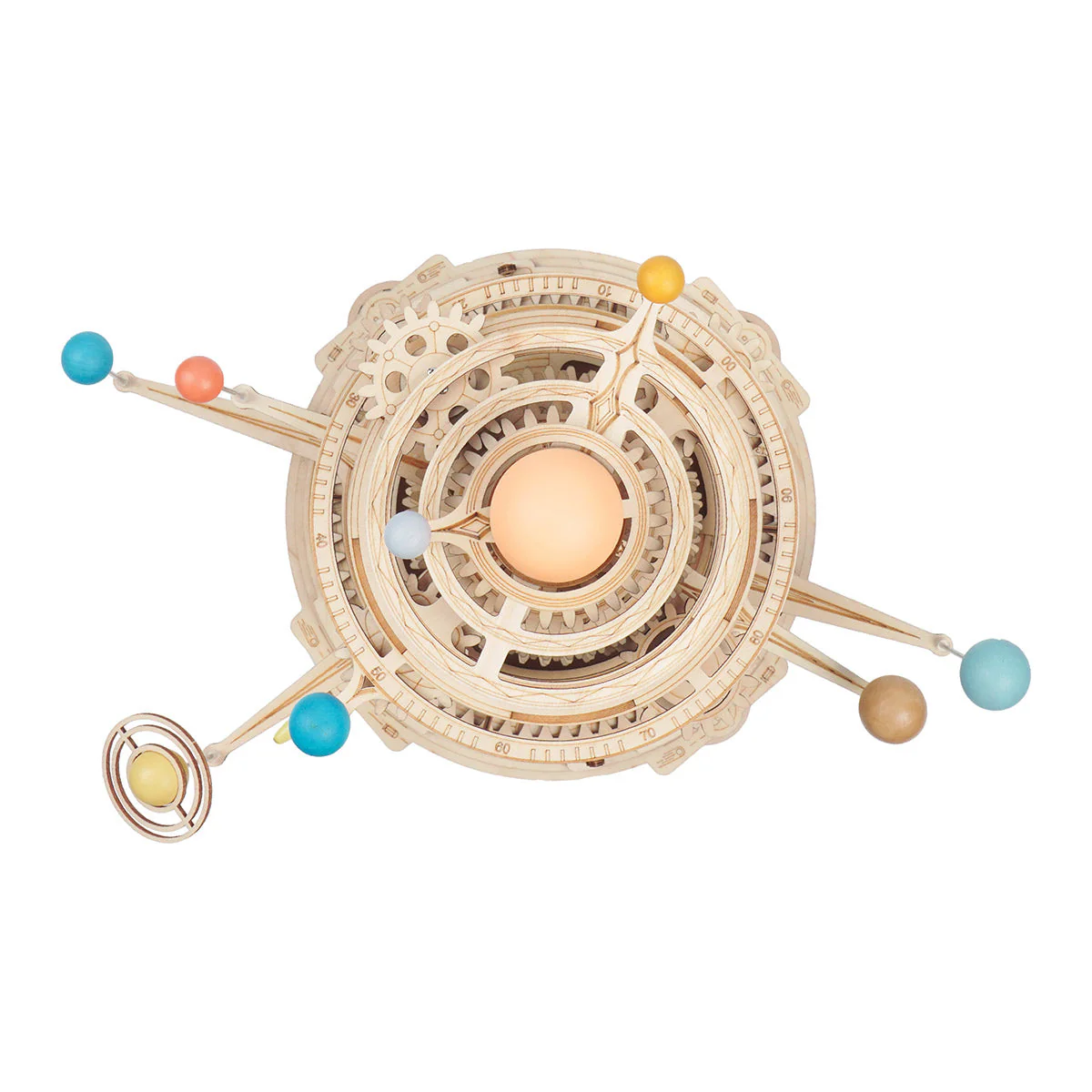 ROKR Mechanical Orrery ST001 3D Wooden Puzzle - Image 7