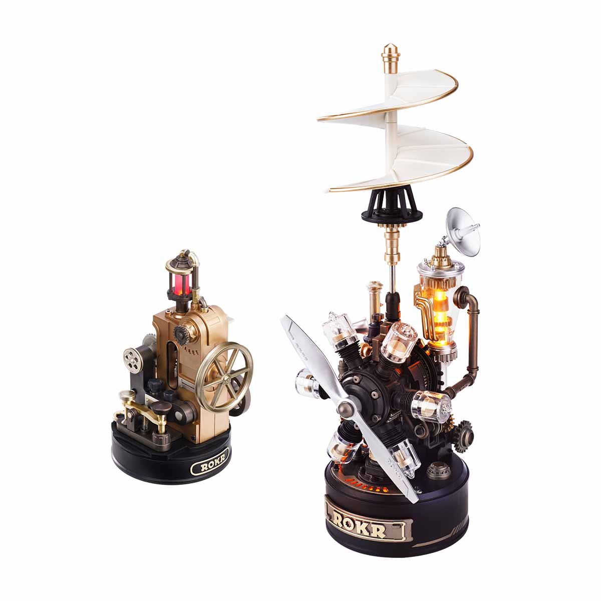 ROKR Morse Telegraph Mechanical 3D Puzzle CGM02 - Image 9