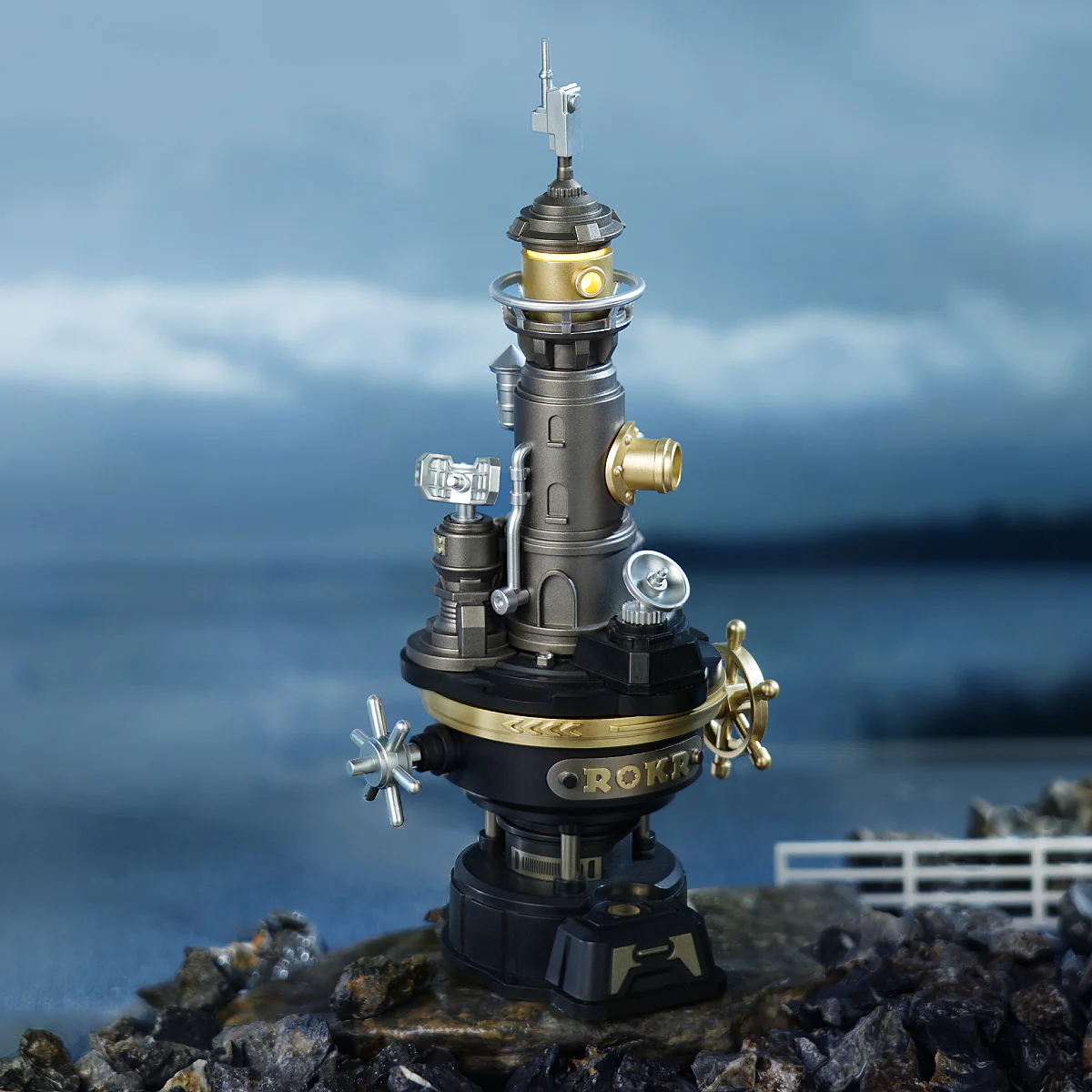 ROKR Navi Lighthouse Mechanical 3D Puzzle CGM01 - Image 2