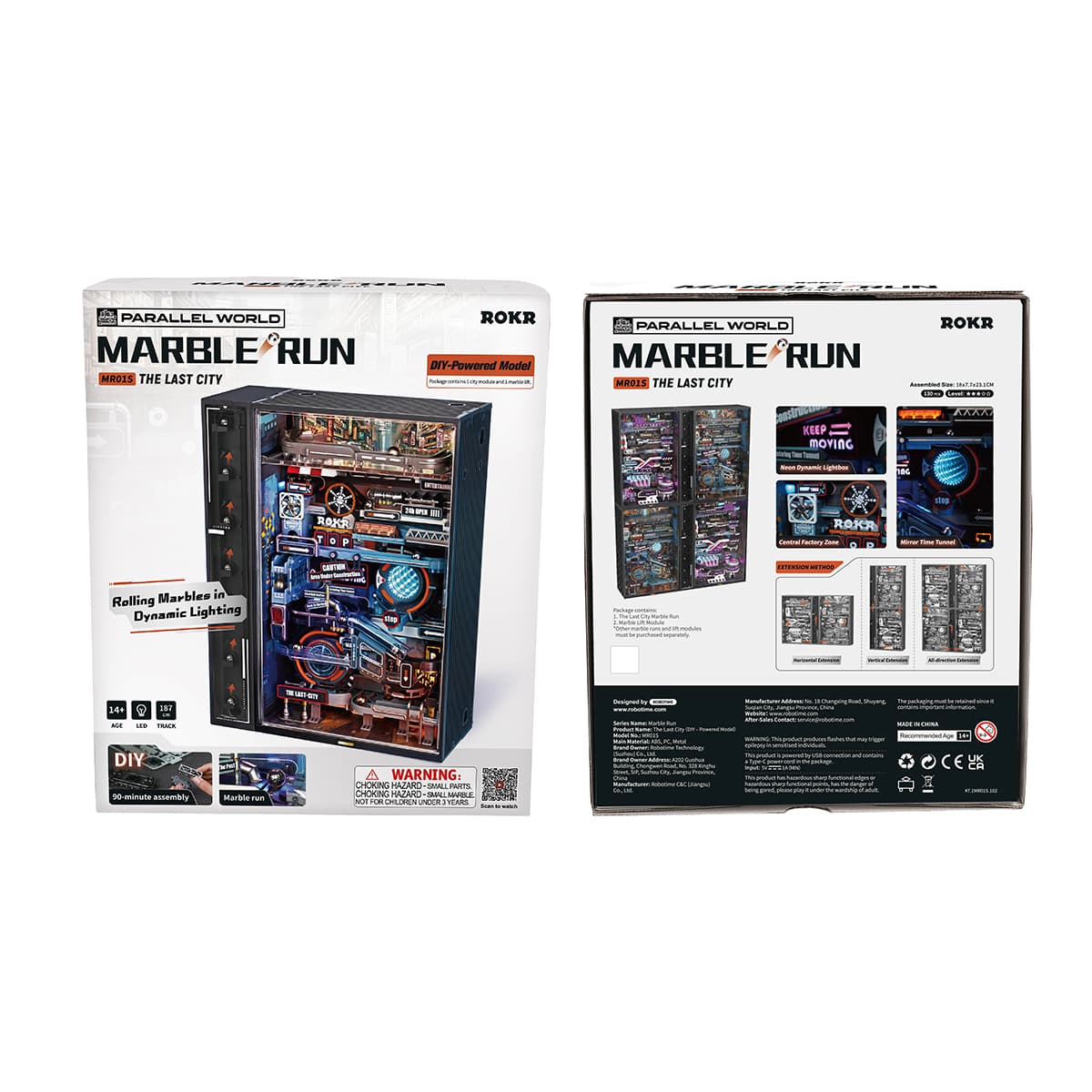 ROKR The Last City Marble Run Mechanical 3D Puzzle MR01S - Image 11