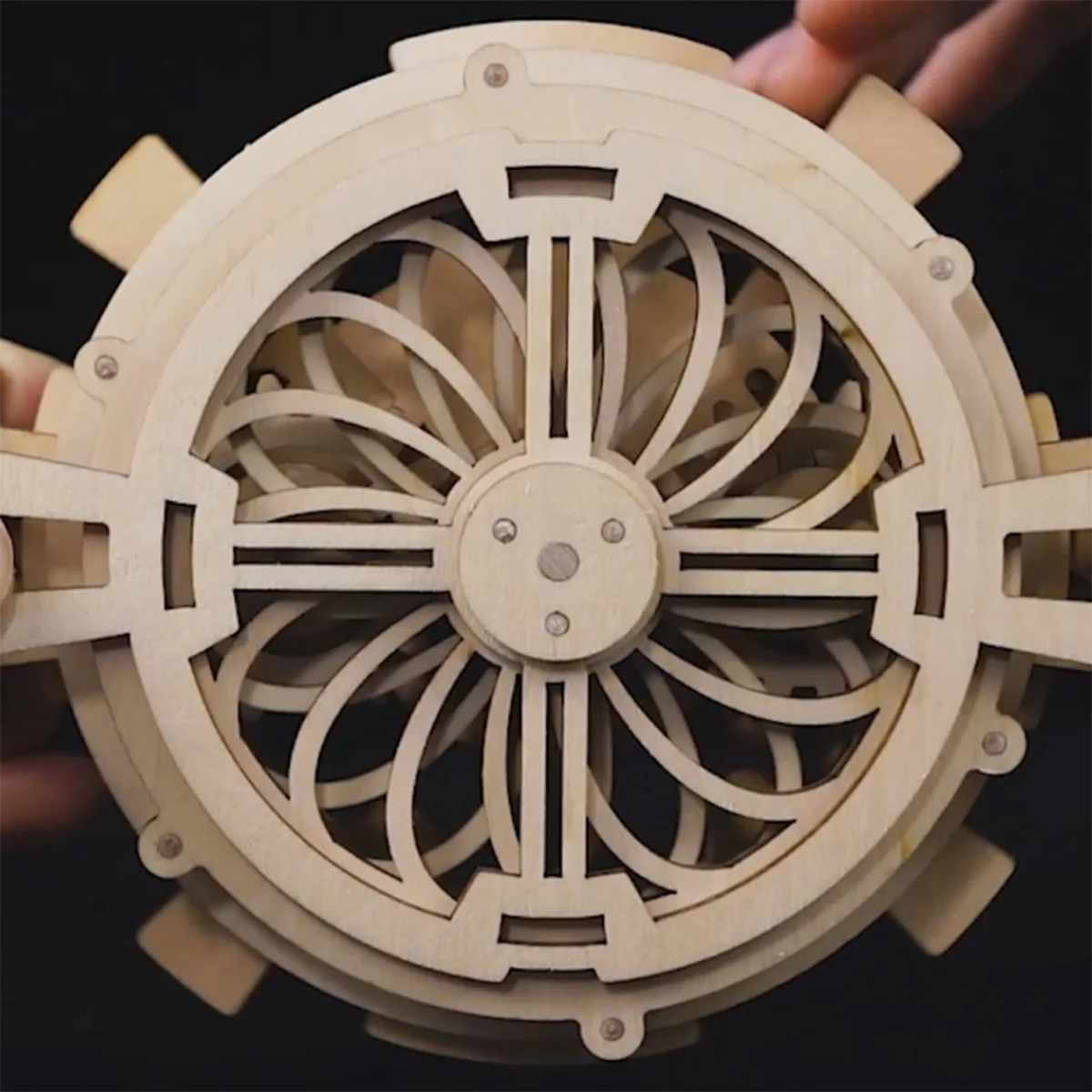 ROKR Perpetual Calendar 3D Wooden Puzzle LK201 - Image 3