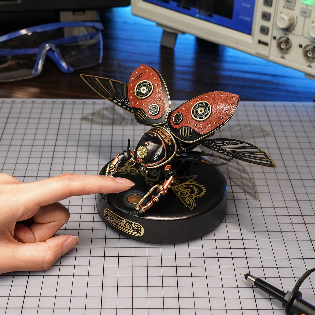 ROKR Rhinoceros Beetle Model DIY 3D Puzzle MI01 - Image 4