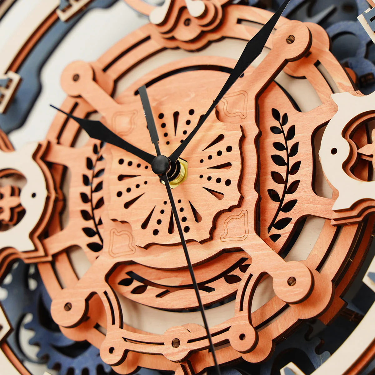 ROKR Romantic Note Wall Clock 3D Wooden Puzzle LC701 - Image 3
