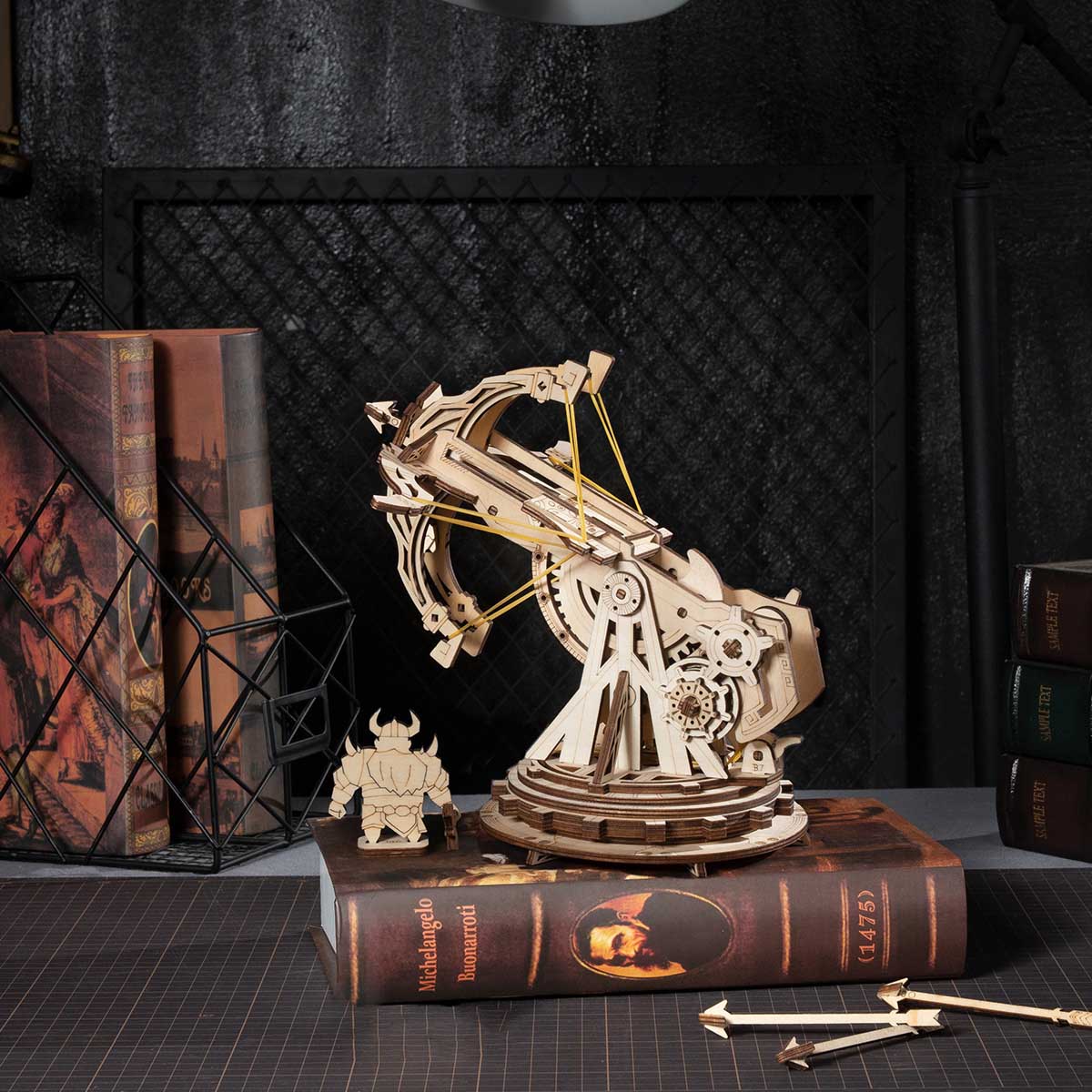 ROKR Siege Heavy Ballista 3D Wooden Puzzle KW401 - Image 3