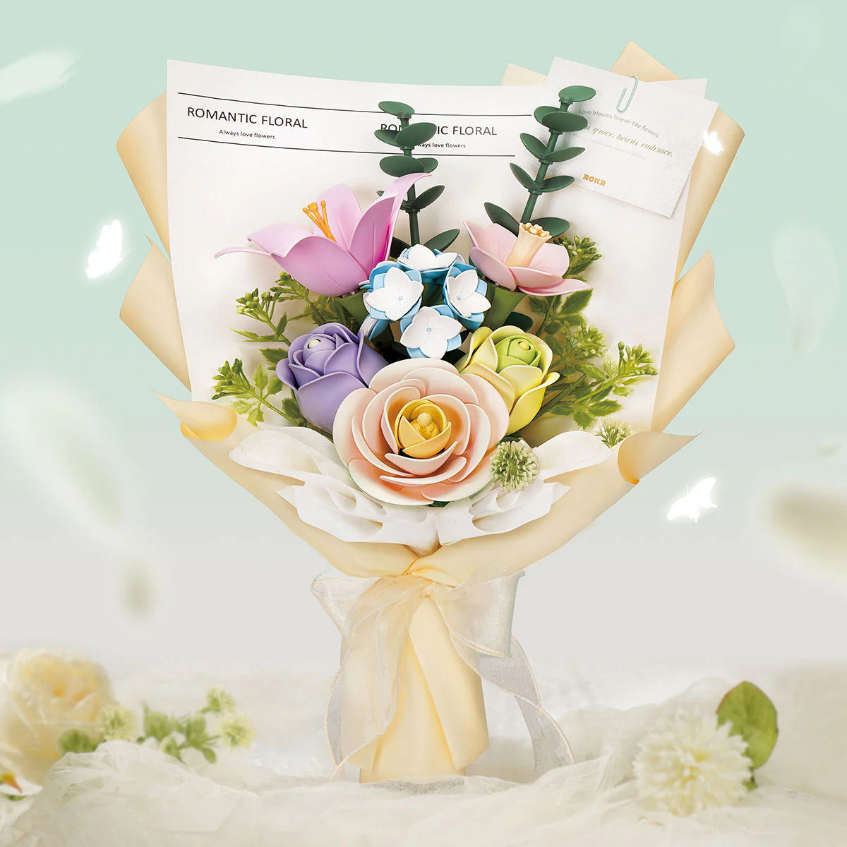 ROKR Spring Time Bouquet DIY 3D Puzzle AF01J - Image 2