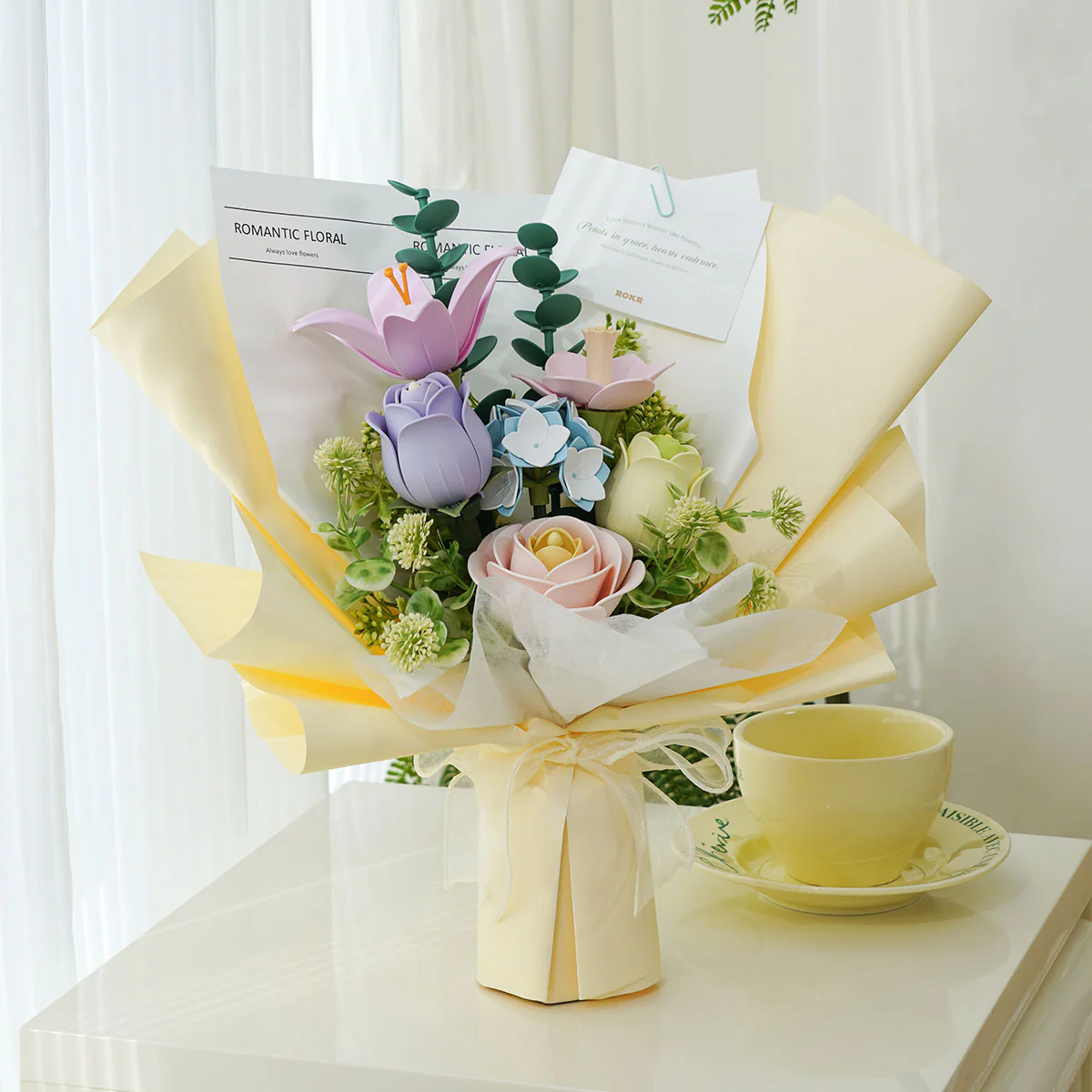 ROKR Spring Time Bouquet DIY 3D Puzzle AF01J - Image 3