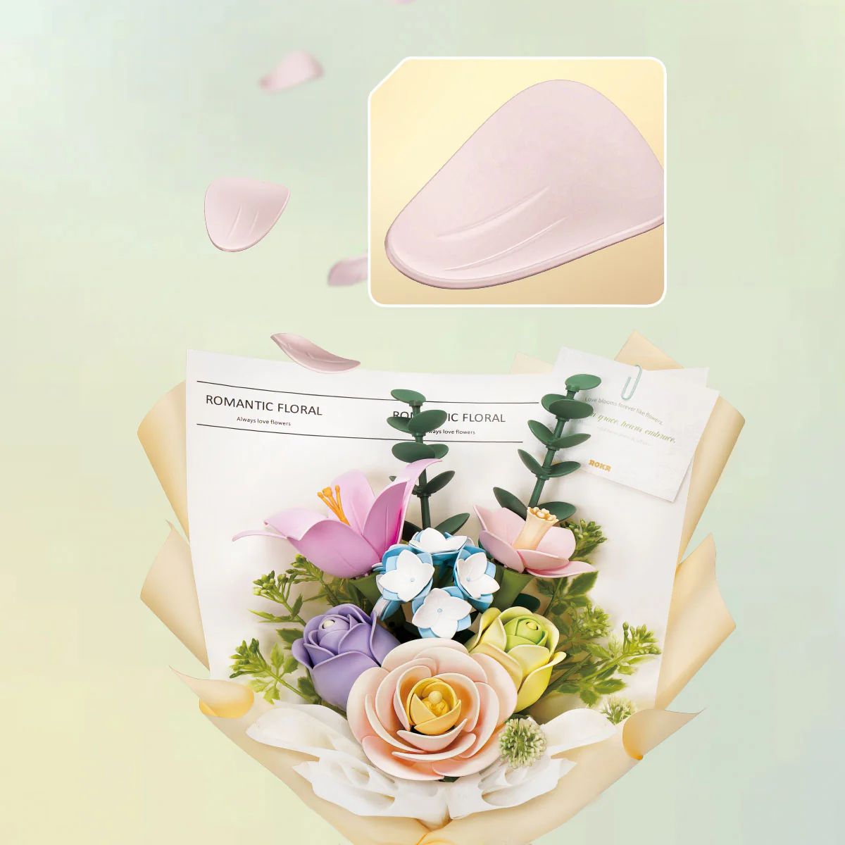 ROKR Spring Time Bouquet DIY 3D Puzzle AF01J - Image 5