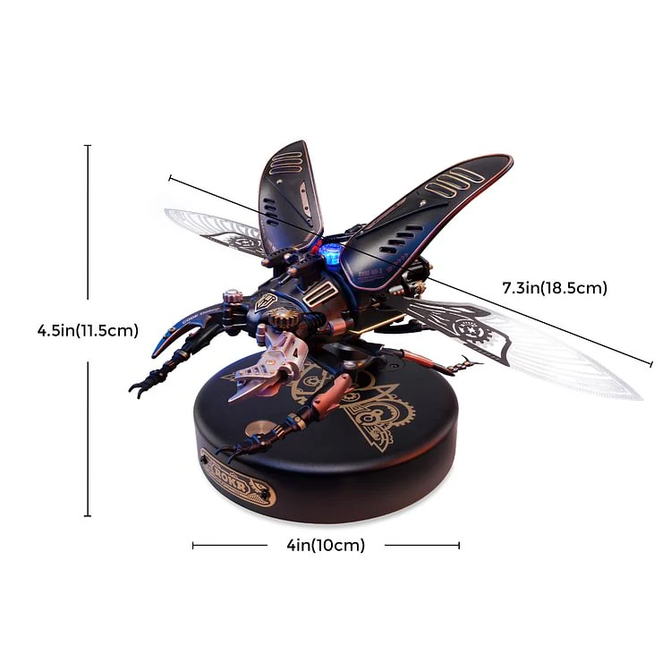 ROKR Storm Beetle Model DIY 3D Puzzle MI03 - Image 7
