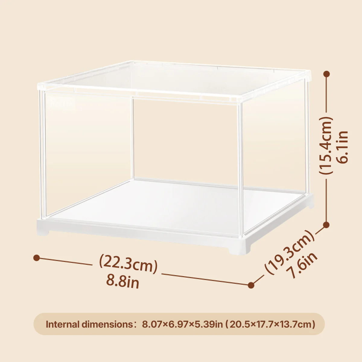 Rolife Acrylic Display Box Landscape Size S DF04L - Image 9